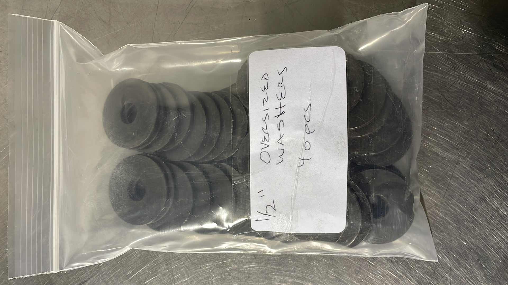 Photo 1 of 1/2" OVERSIZED WASHERS 40 pcs.