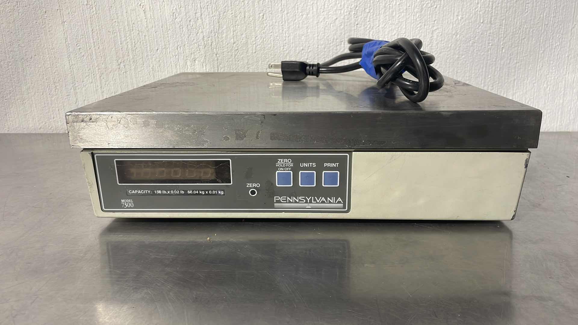 Photo 1 of PENNSYLVANIA MODEL 7300 100LB DISPLAY SCALE