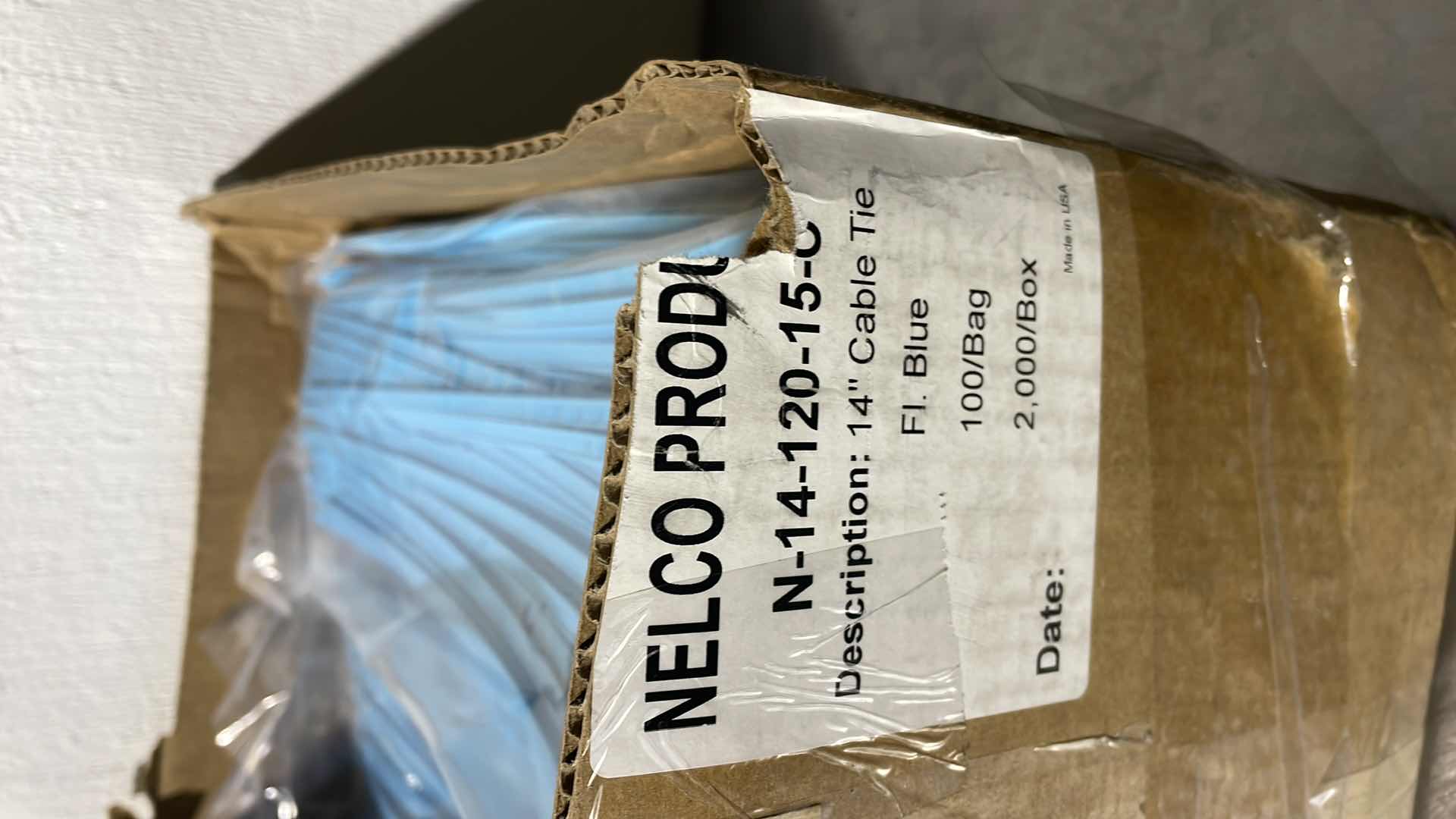 Photo 1 of 14" LIGHT HEAVY DUTY CABLE TIES (15-100ct) 120LB TENSILE STRENGTH 