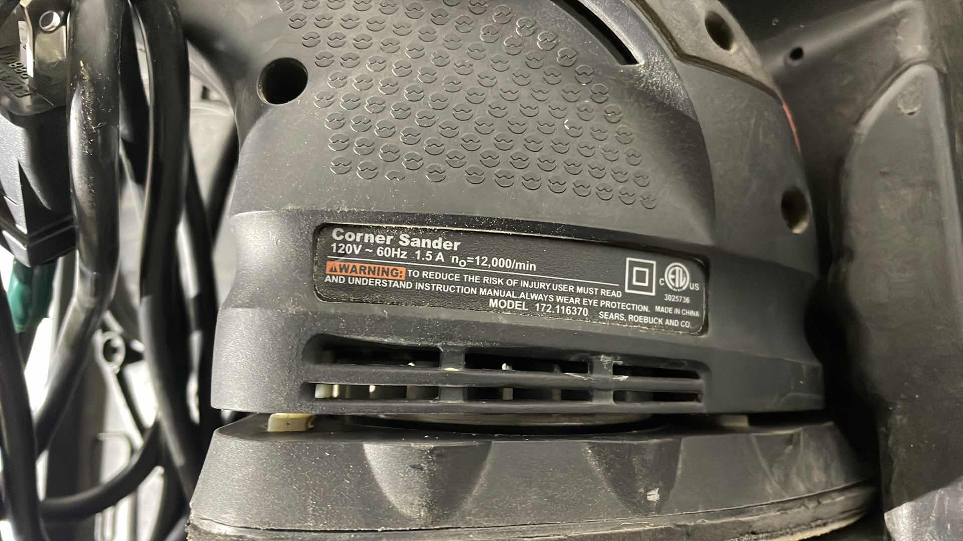 Photo 1 of CRAFTSMAN CORNER SANDER