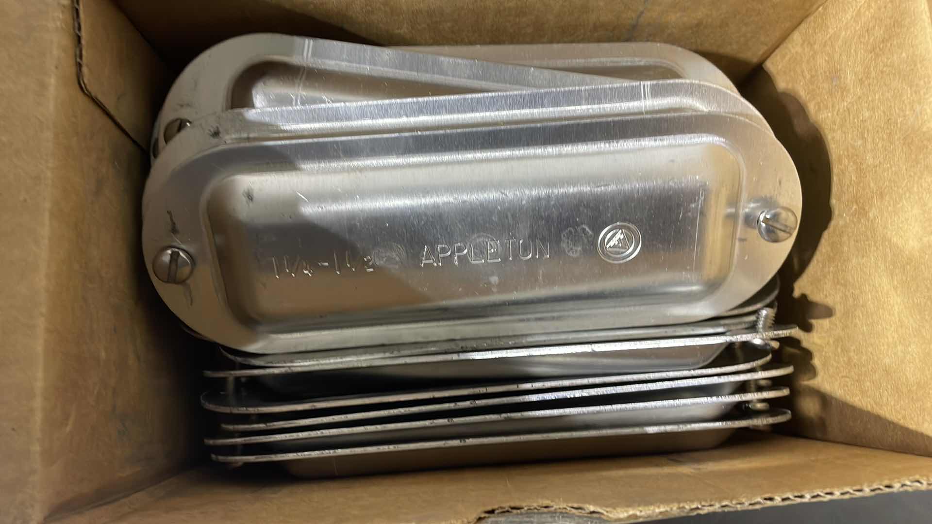 View 4 of APPLETON UNILETS K125 & 150-A BLANK CONDUIT BODY COVER, 1-1/4” TO 1-1/2” (140)