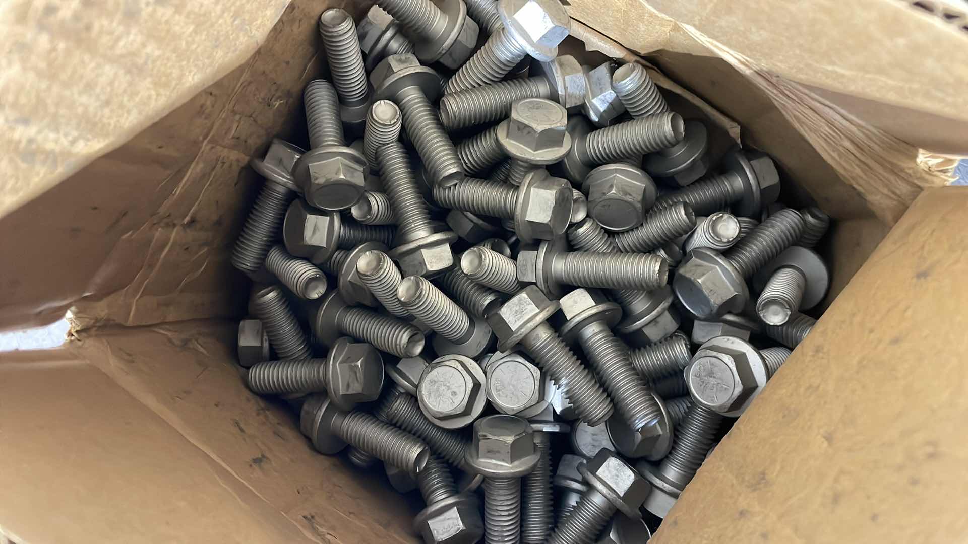 Photo 1 of 1/2”-13 X 1-1/2” HEX FLANGE BOLT (100)