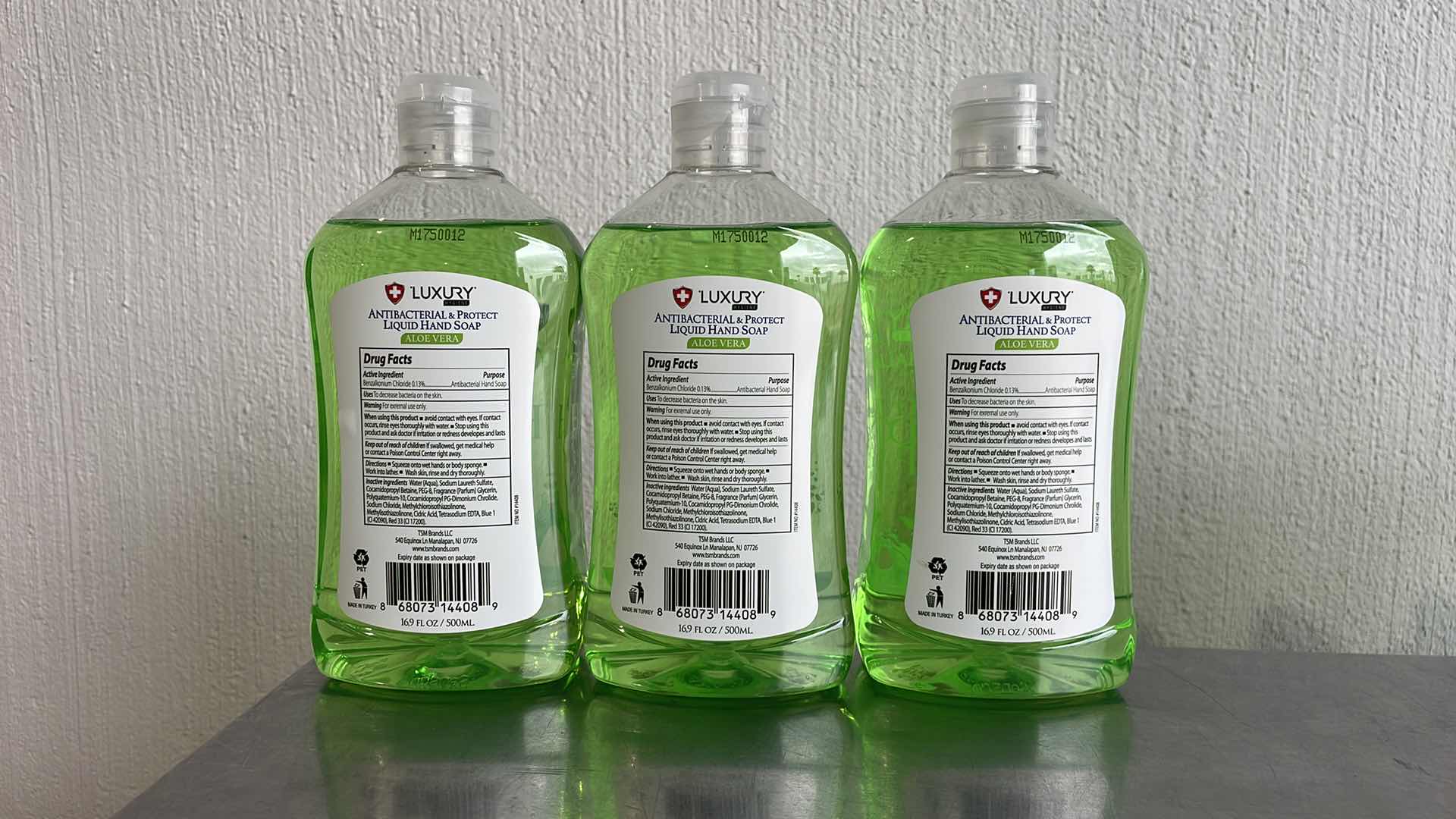 Photo 2 of LUXURY HYGIENE ALOE VERA LIQUID HAND SOAP 3-16.9oz BOTTLES