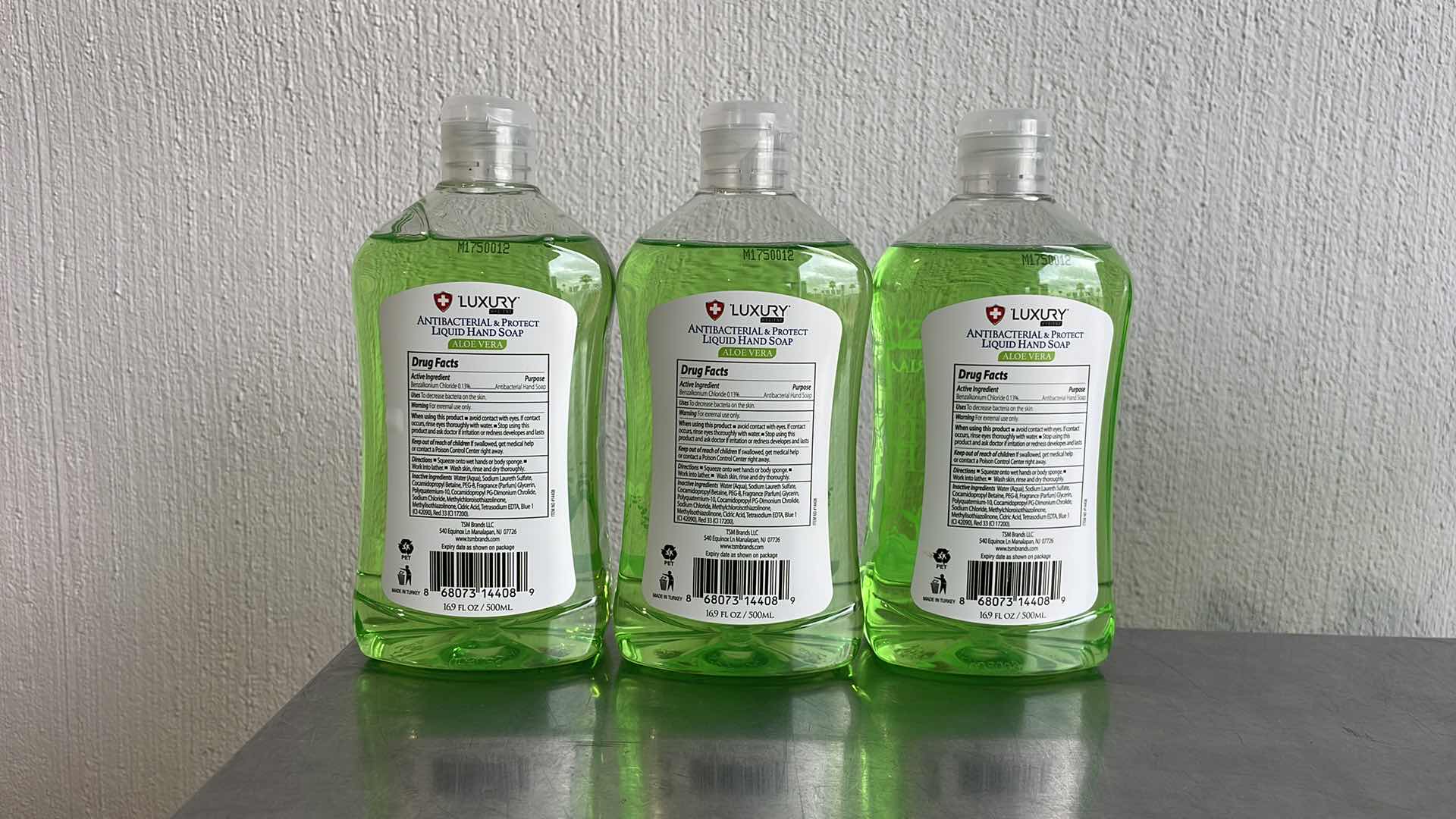 Photo 1 of LUXURY HYGIENE ALOE VERA LIQUID HAND SOAP 3-16.9oz BOTTLES
