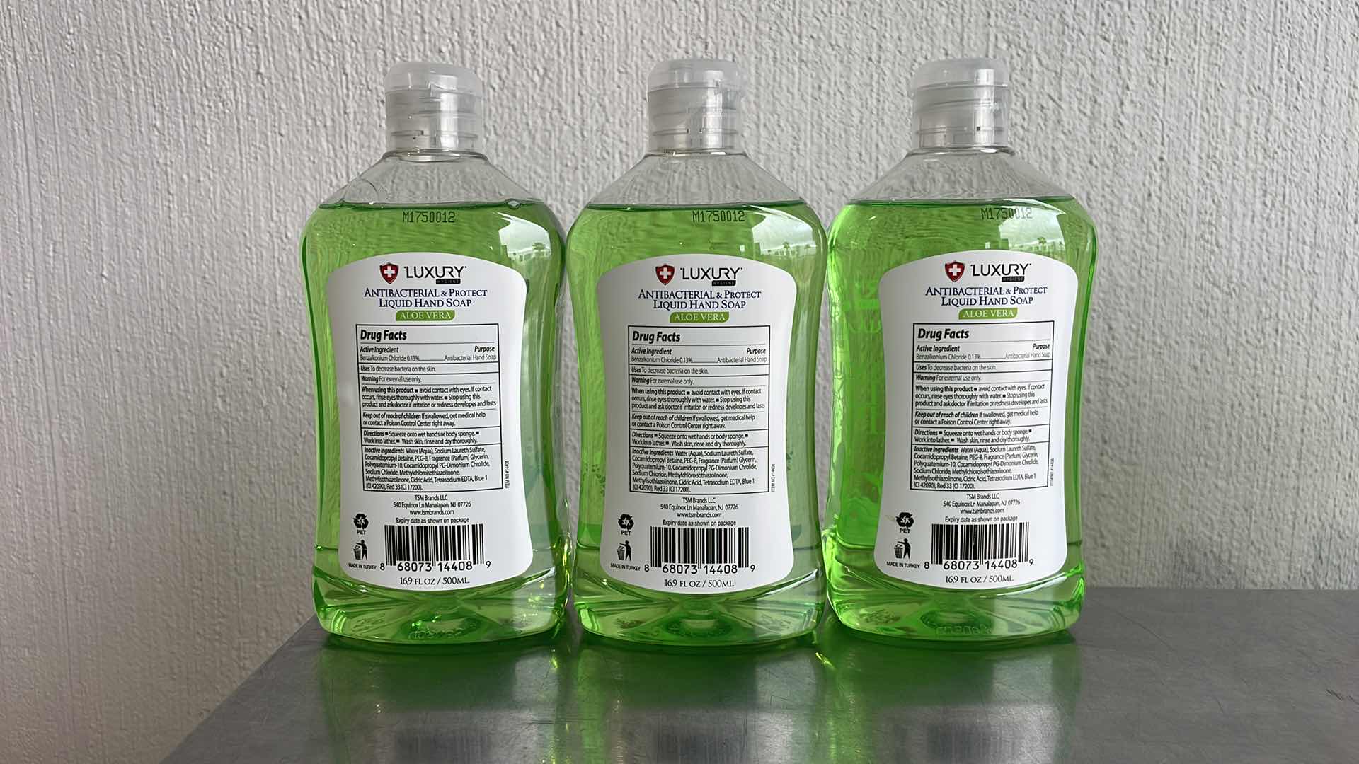 Photo 1 of LUXURY HYGIENE ALOE VERA LIQUID HAND SOAP 3-16.9oz BOTTLES