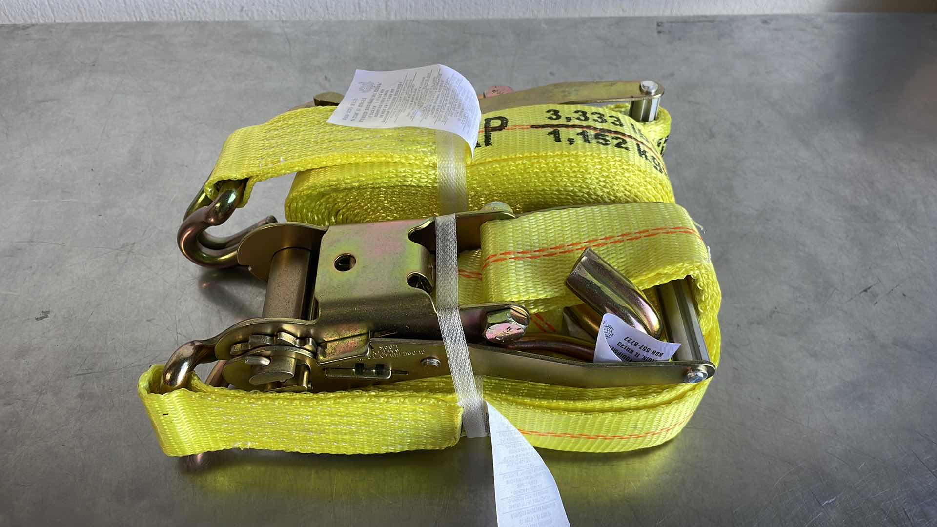 Photo 1 of COMMERCIAL 2” RATCHETING STRAPS WLL 3333LBS