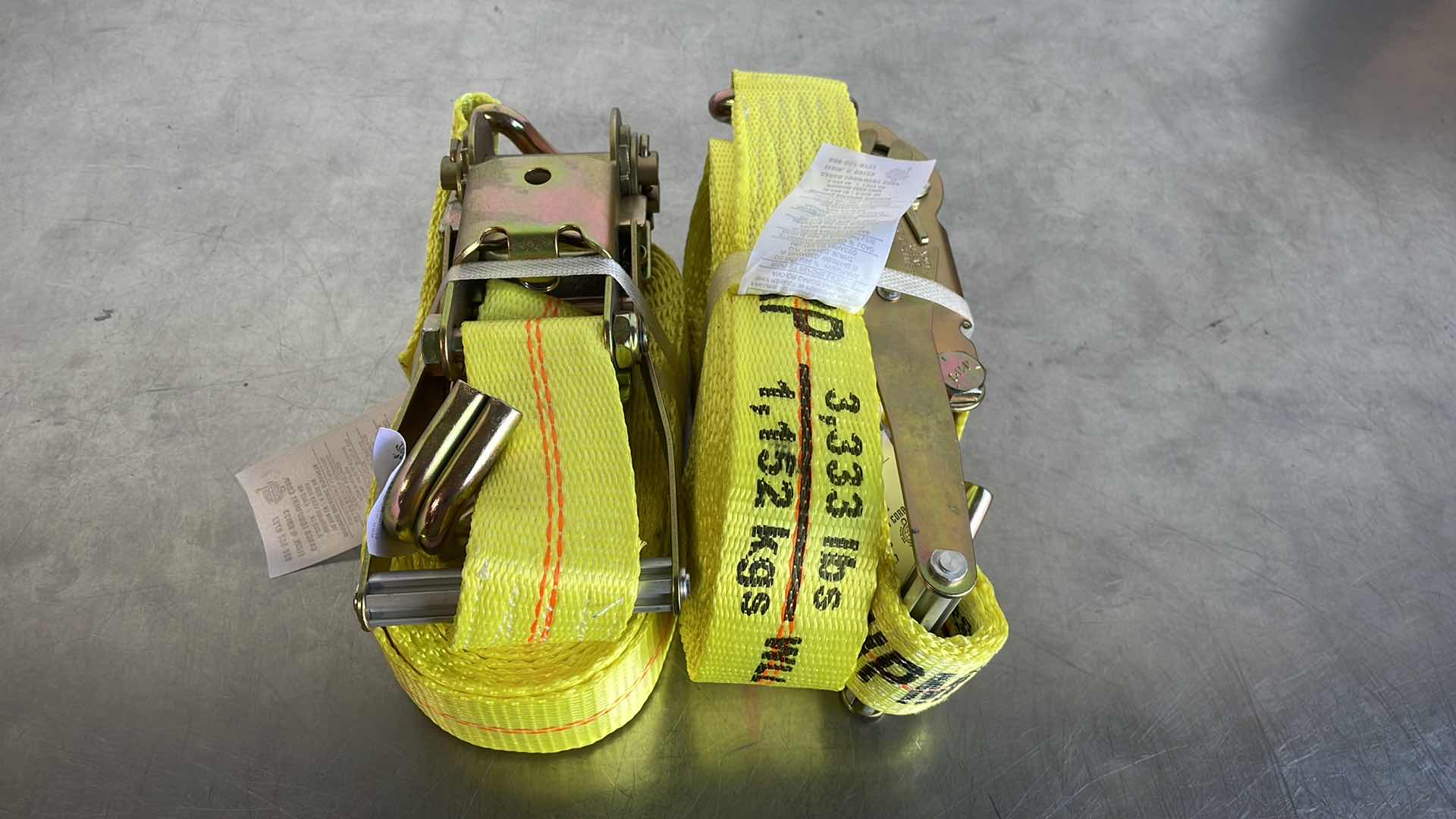 Photo 1 of COMMERCIAL 2” RATCHETING STRAPS WLL 3333LBS