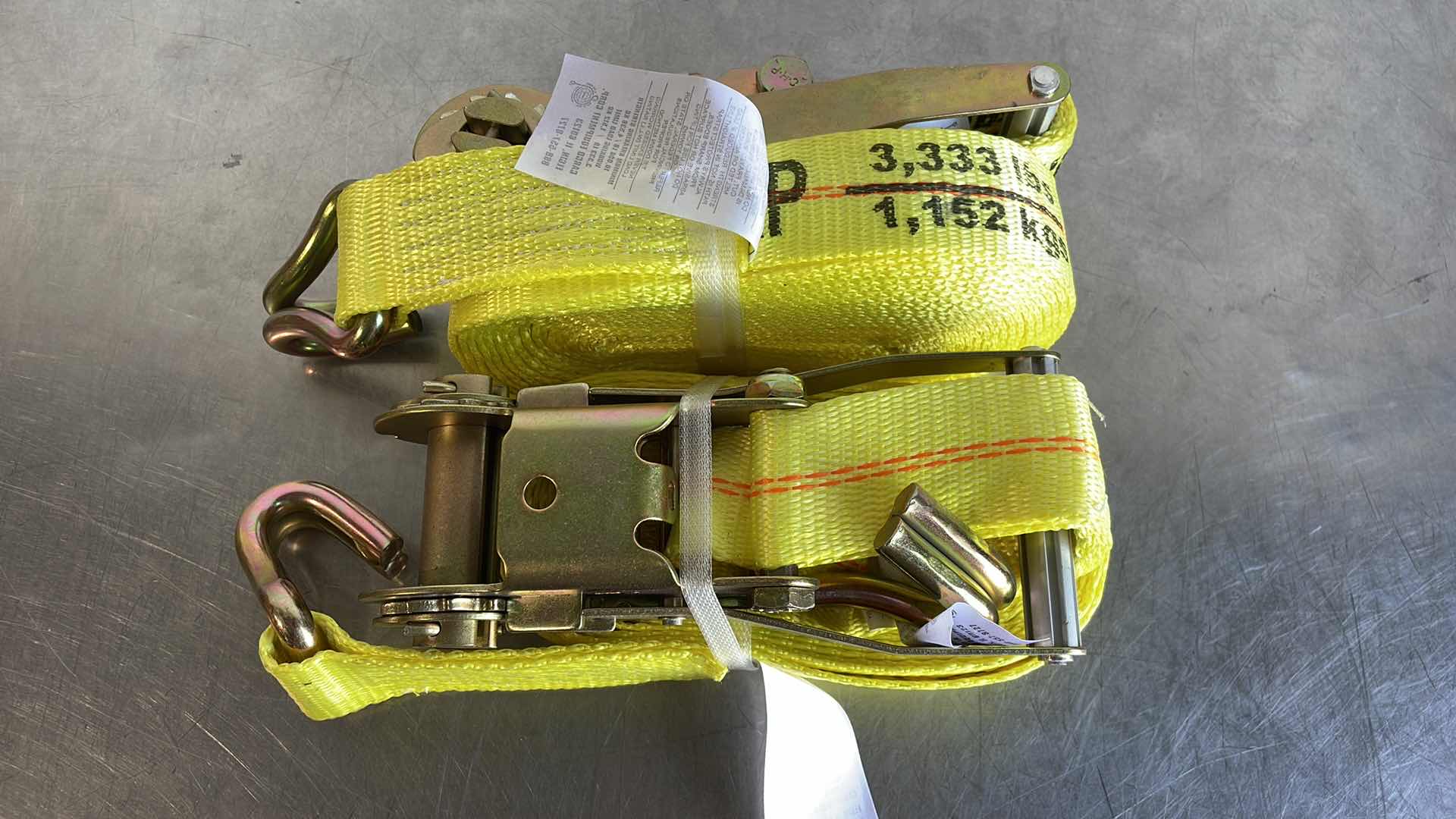 Photo 1 of COMMERCIAL 2” RATCHETING STRAPS WLL 3333LBS