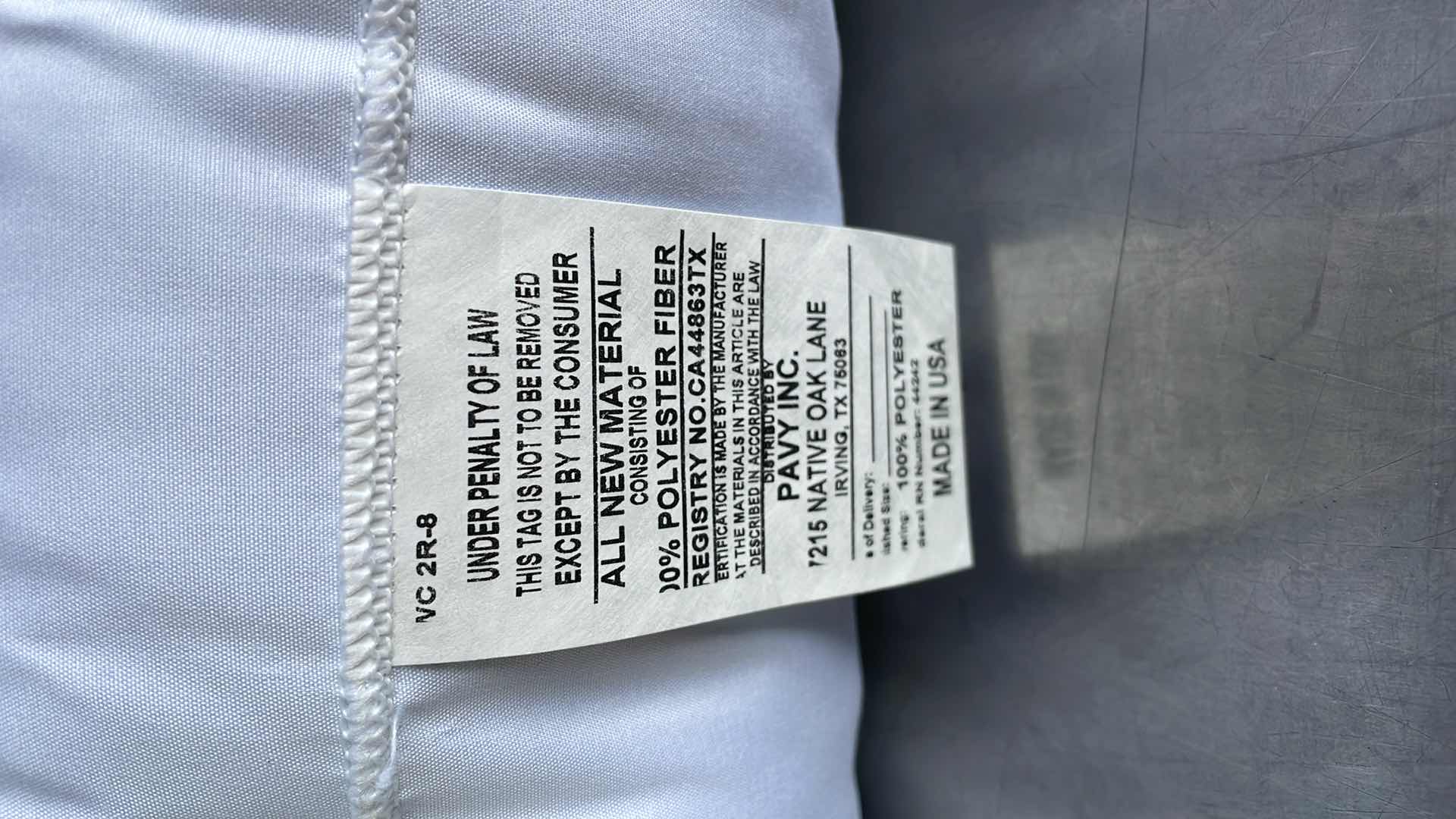 Photo 1 of PILLOWS 100% POLYESTER (2)