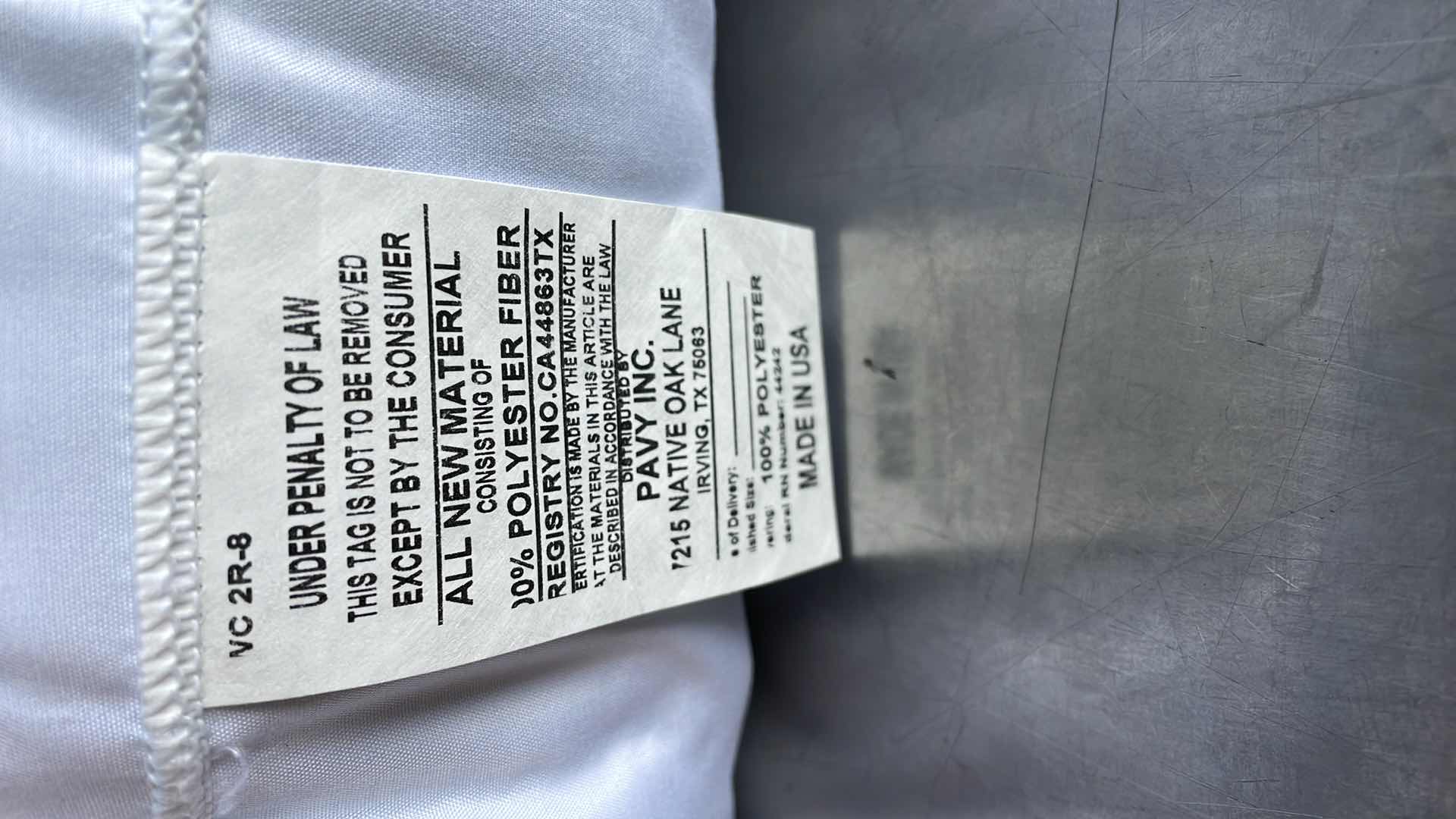 Photo 1 of PILLOWS 100% POLYESTER (2)