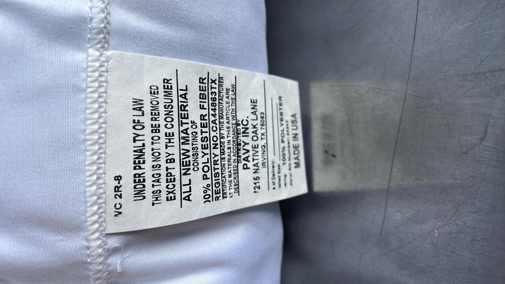 Photo 1 of PILLOWS 100% POLYESTER (2)