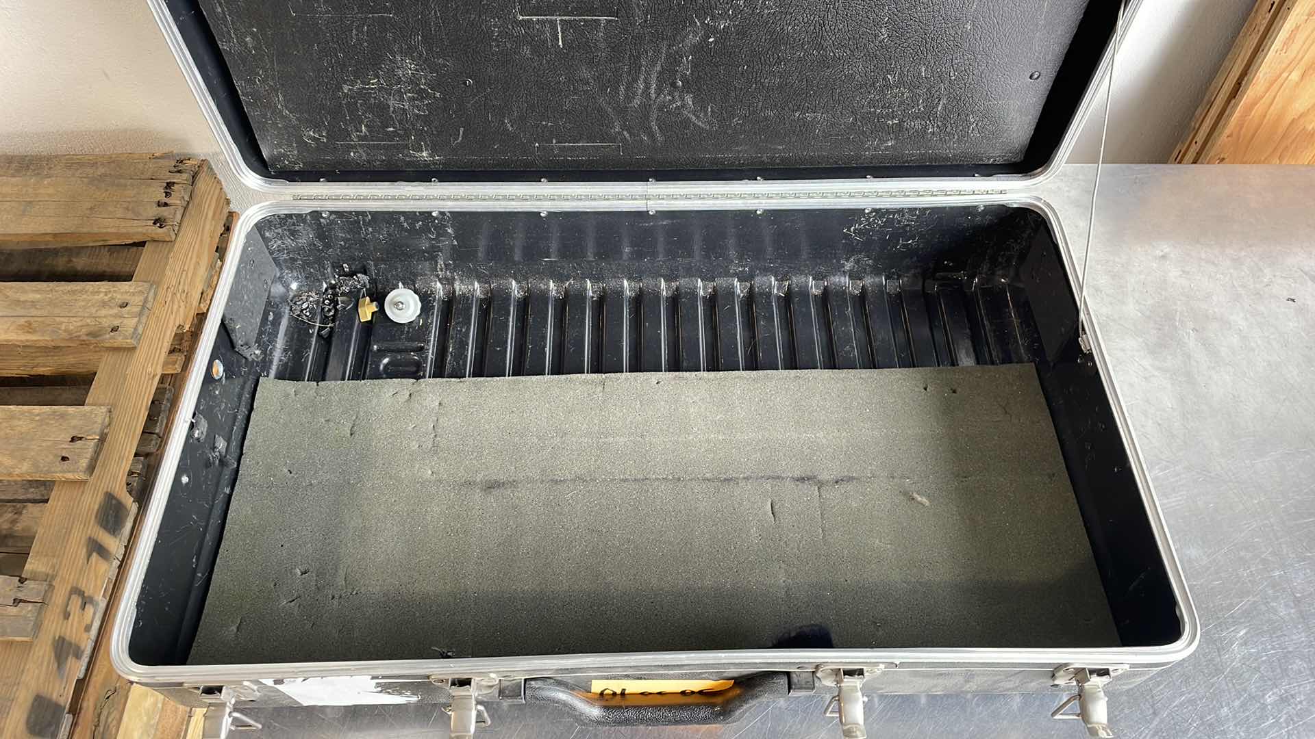 Photo 1 of LOWEL HARD PLASTIC CASE 29” X 17” X 9” LITTLE HOLE IN SIDE AS PICTURED