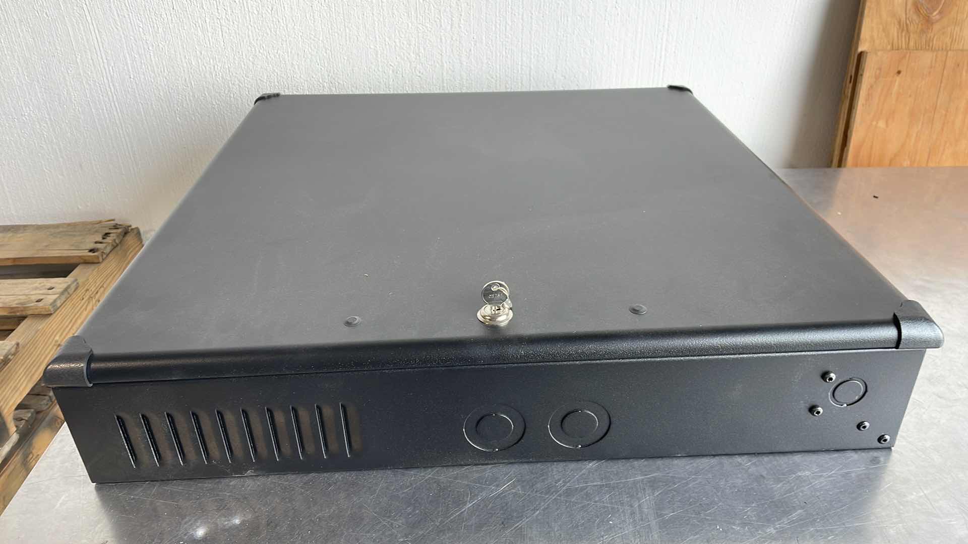 Photo 6 of CHATSWORTH PRODUCTS (CPI) | 13050-711 THINLINE II WALL-MOUNT CABINET; 26"W X 26"H X 5"D; BLACK