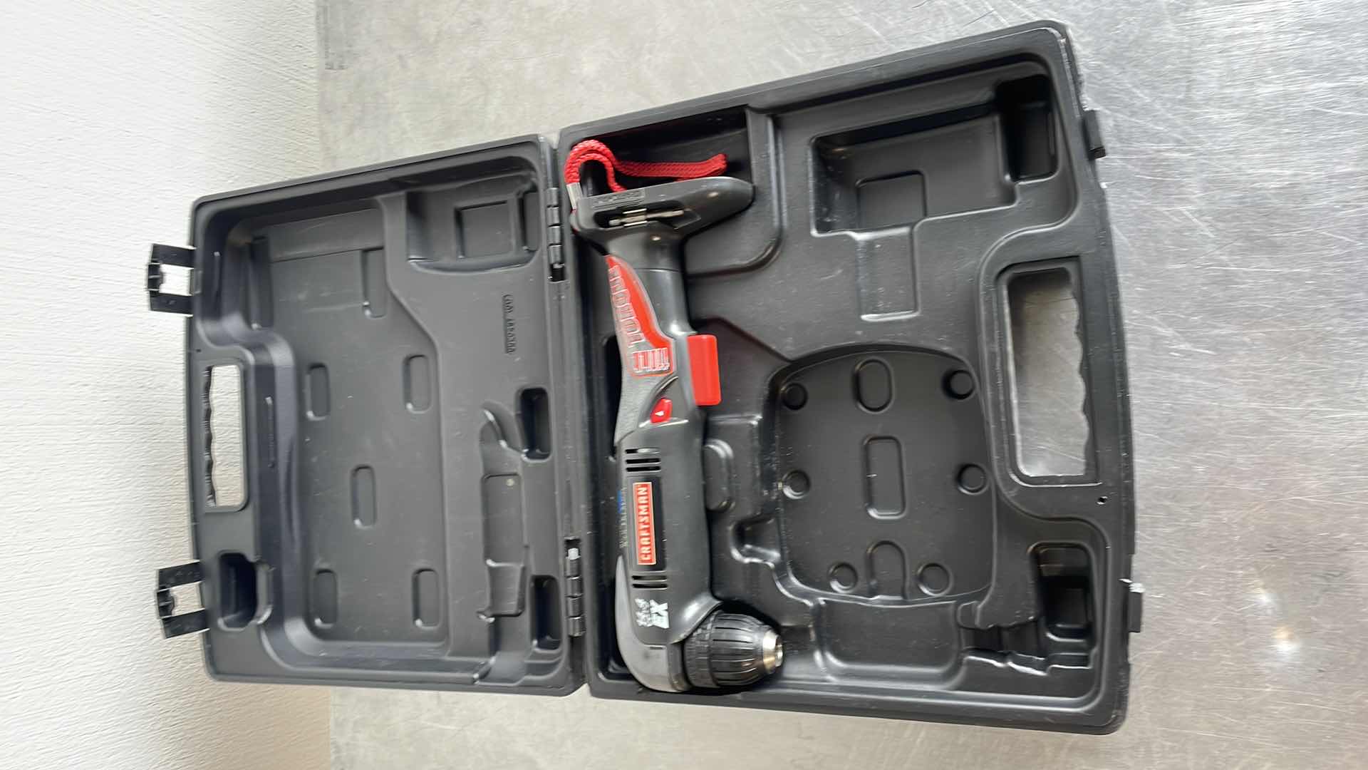 Photo 1 of CRAFTSMAN 14.4v RIGHT ANGLE DRILL NO BATTERY TESTED WORKING