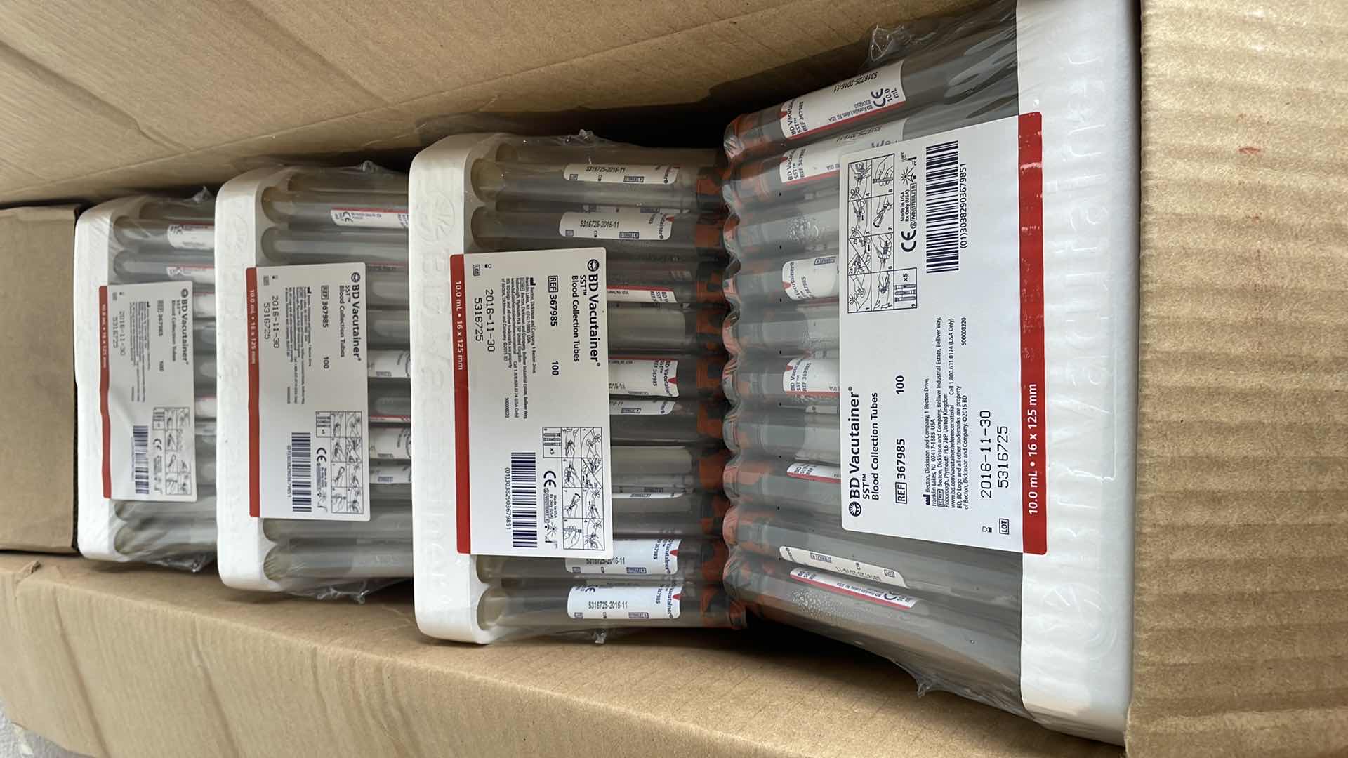 Photo 1 of BLOOD COLLECTION TUBES (1000)