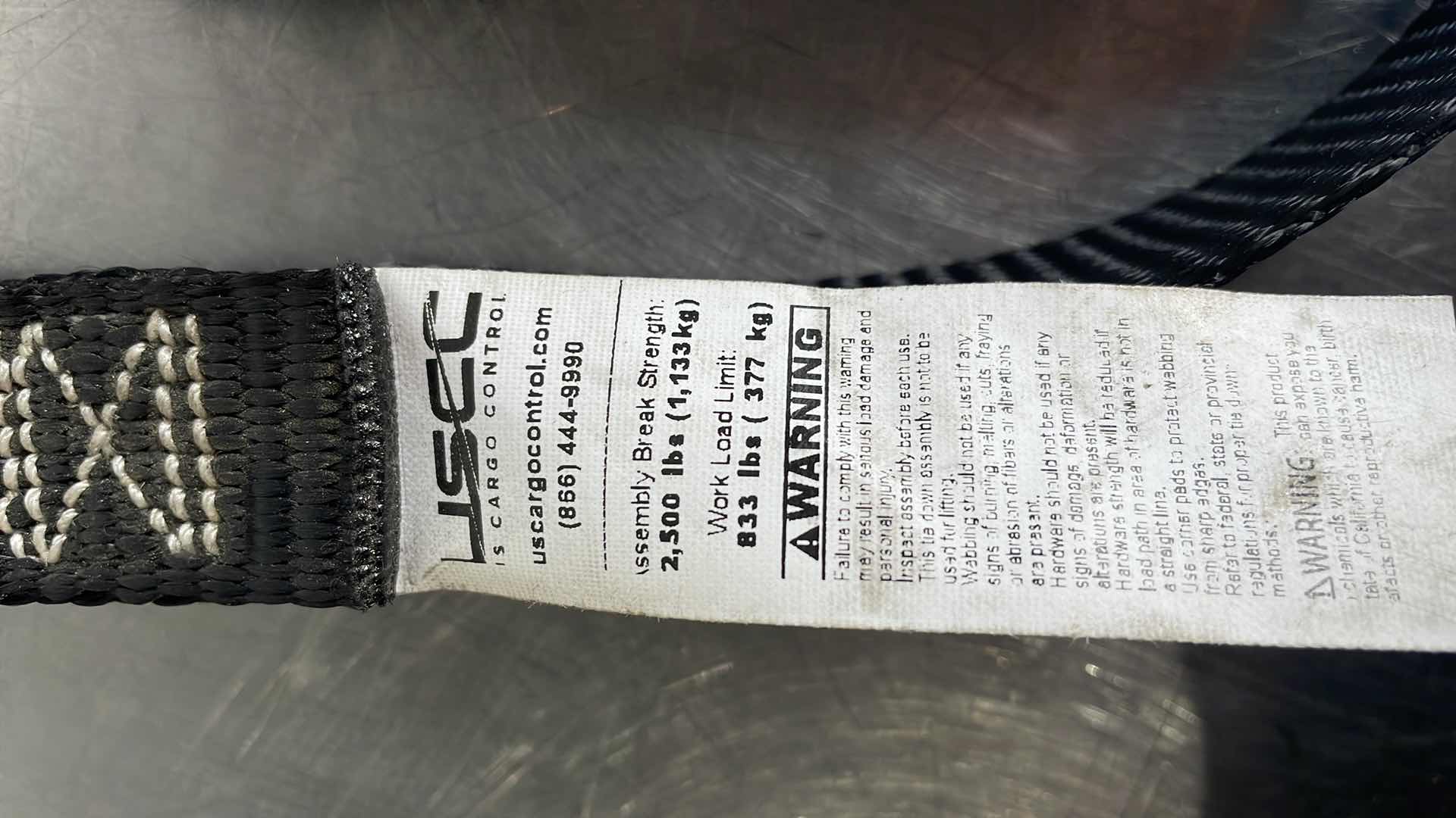 Photo 2 of COMMERCIAL STRAPS (10) 833LBS