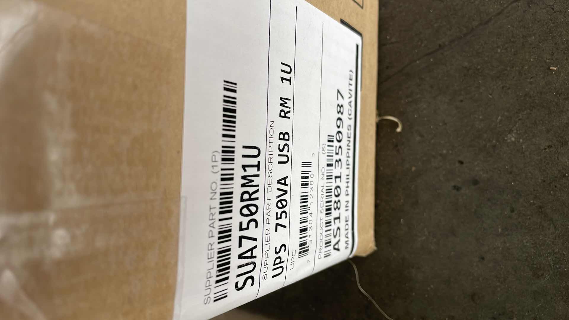 Photo 1 of APC SMART UPS 750 UNINTERRUPTED POWER SUPPLY