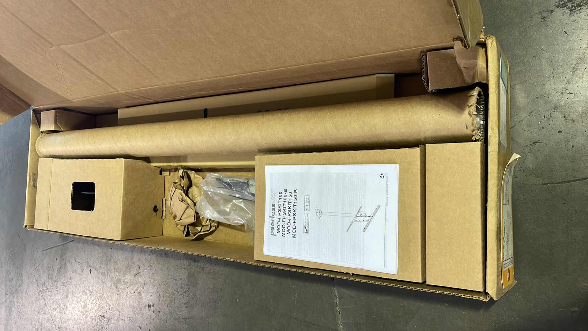 Photo 1 of PEERLESS MOD-FPSKIT100-B MODULAR SERIES CEILING MOUNT KIT TV MOUNT