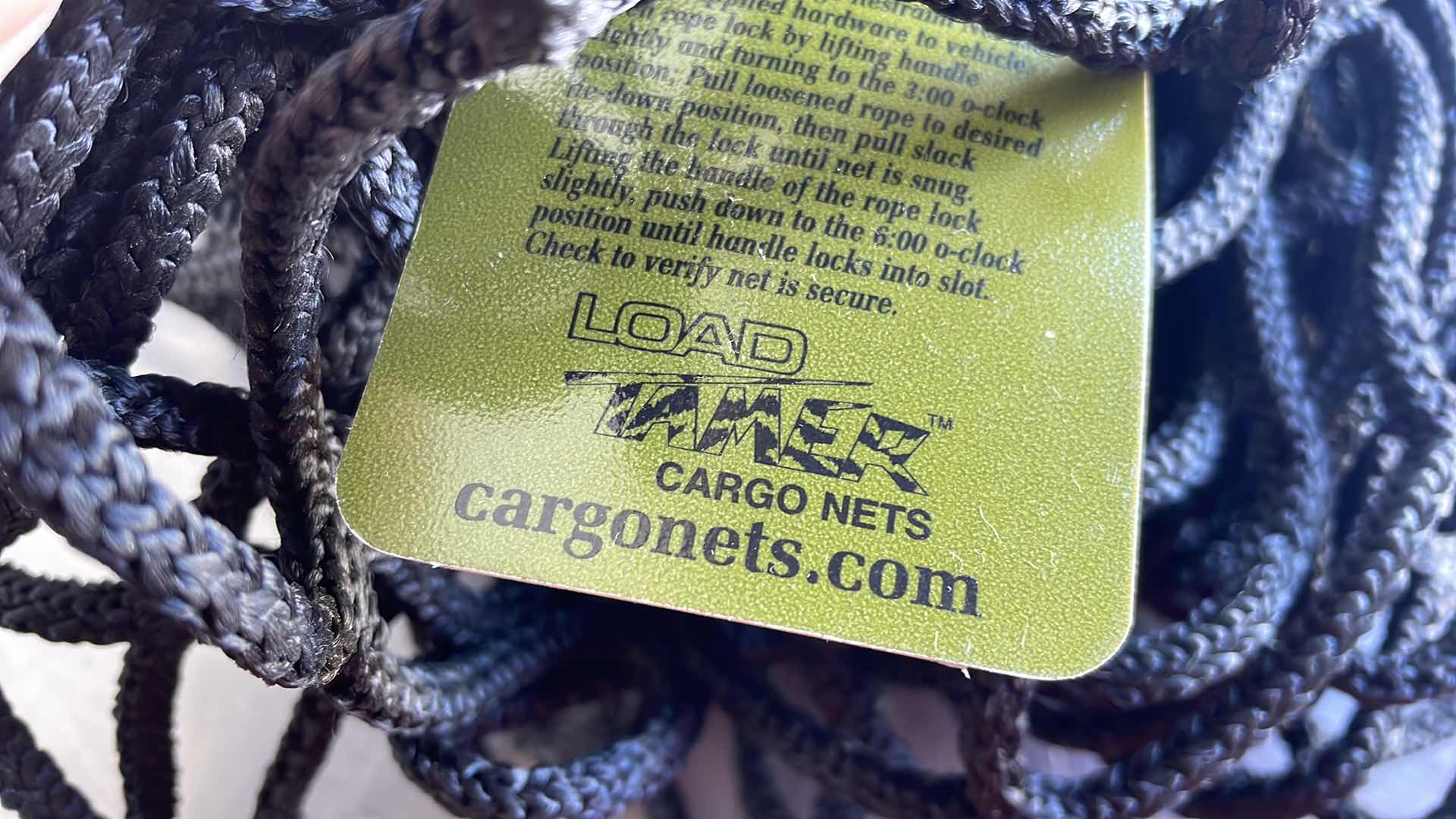 Photo 1 of LOAD TAMER CARGO NET 48” x 120”