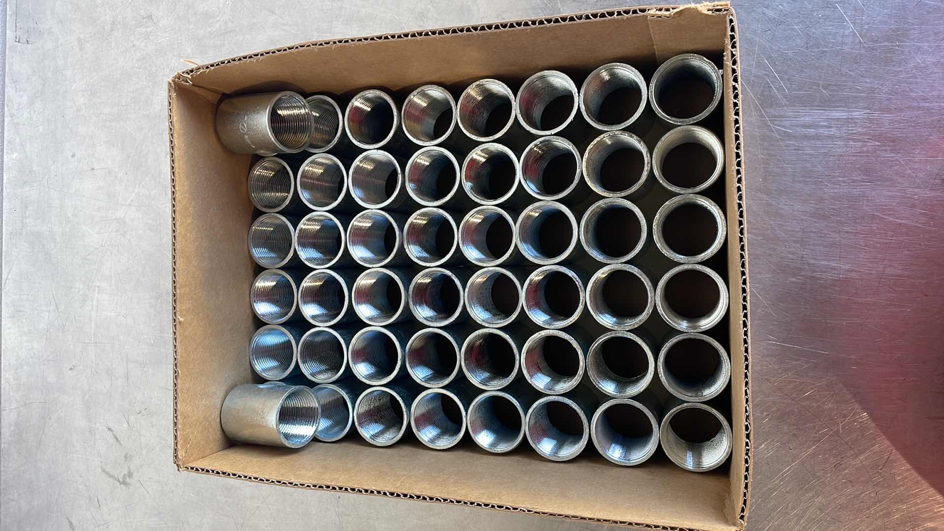 Photo 1 of 1” THREADED ELECTRICAL RIGID COUPLINGS (50)