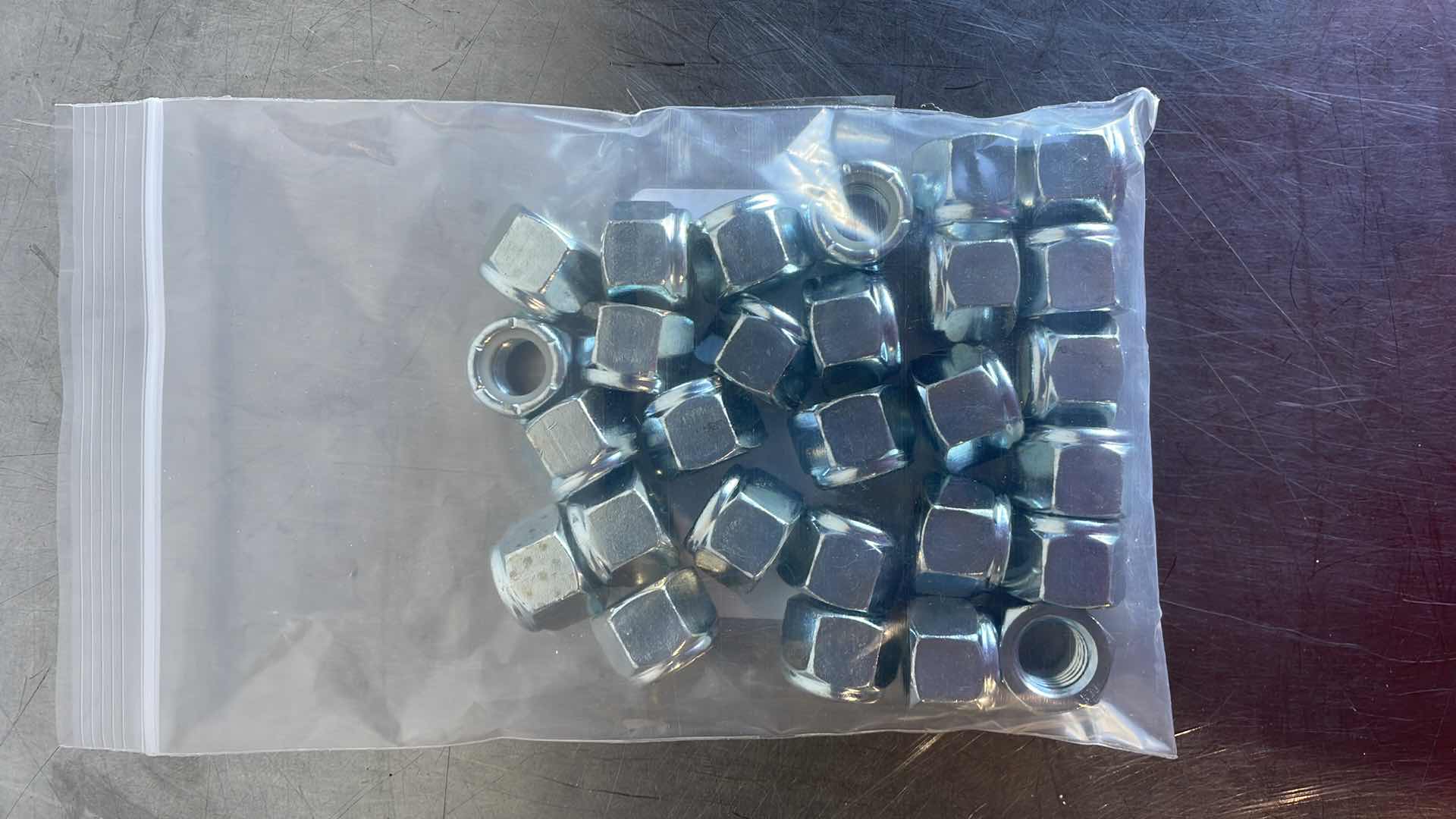 Photo 1 of 5/8-11 NYLON LOCK NUTS 25 PCS