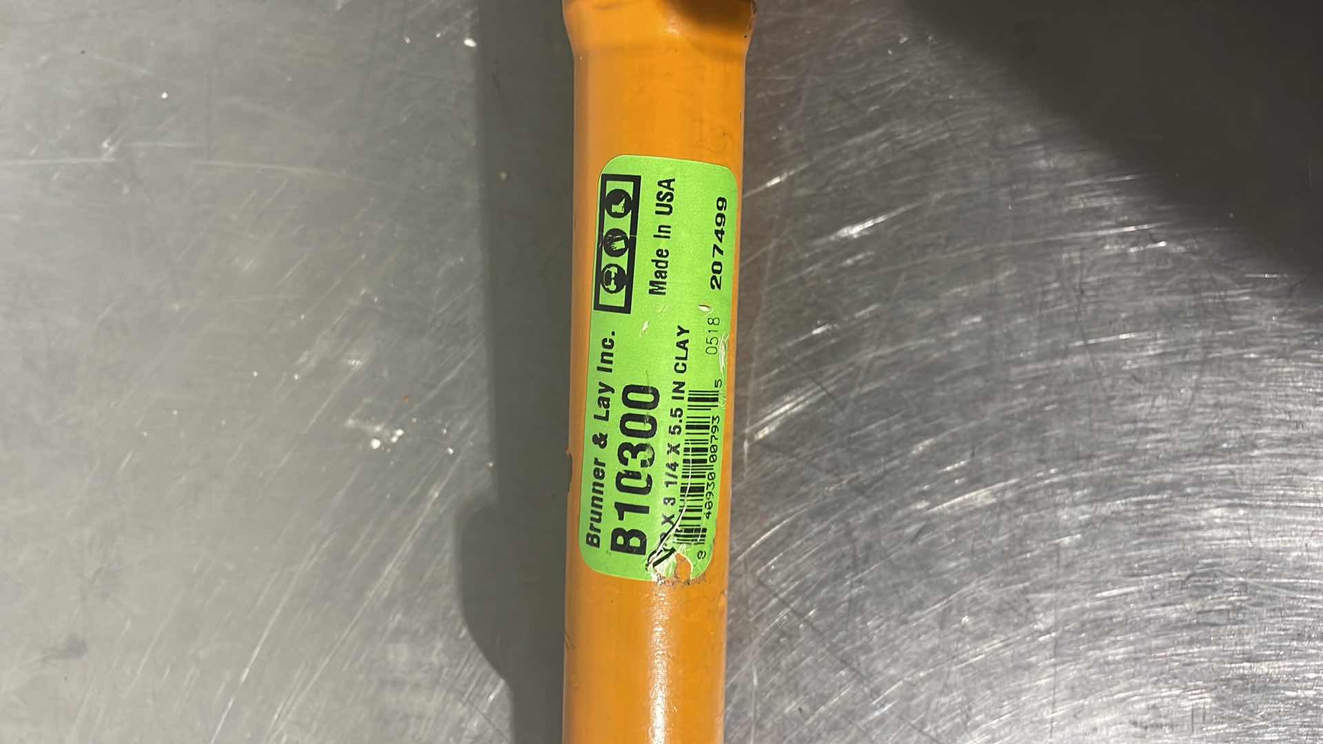 Photo 1 of BRUNNER & LAY INC B10300
7/8” X 3-1/4” X 5-1/2” IN CLAY SPADE
MADE IN USA