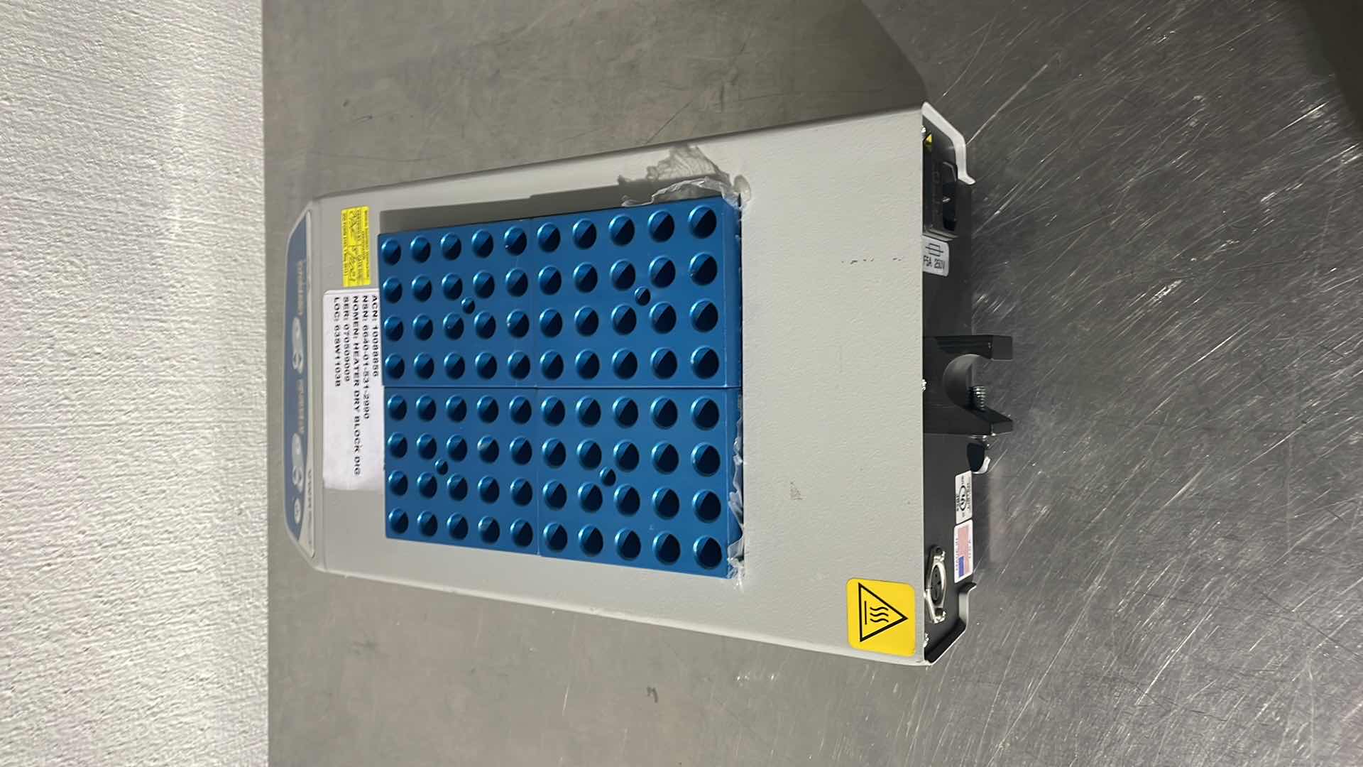 Photo 1 of VWR DRY DIGITAL 4-BLOCK HEATER NO POWER CORD UNABLE TO TEST