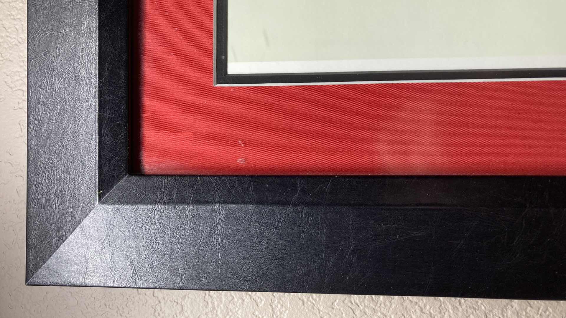 Photo 1 of MALEVICH EIGHT RED RECTANGLES 1915 FRAMED REPRINT ARTWORK 33.25” X 44.5”