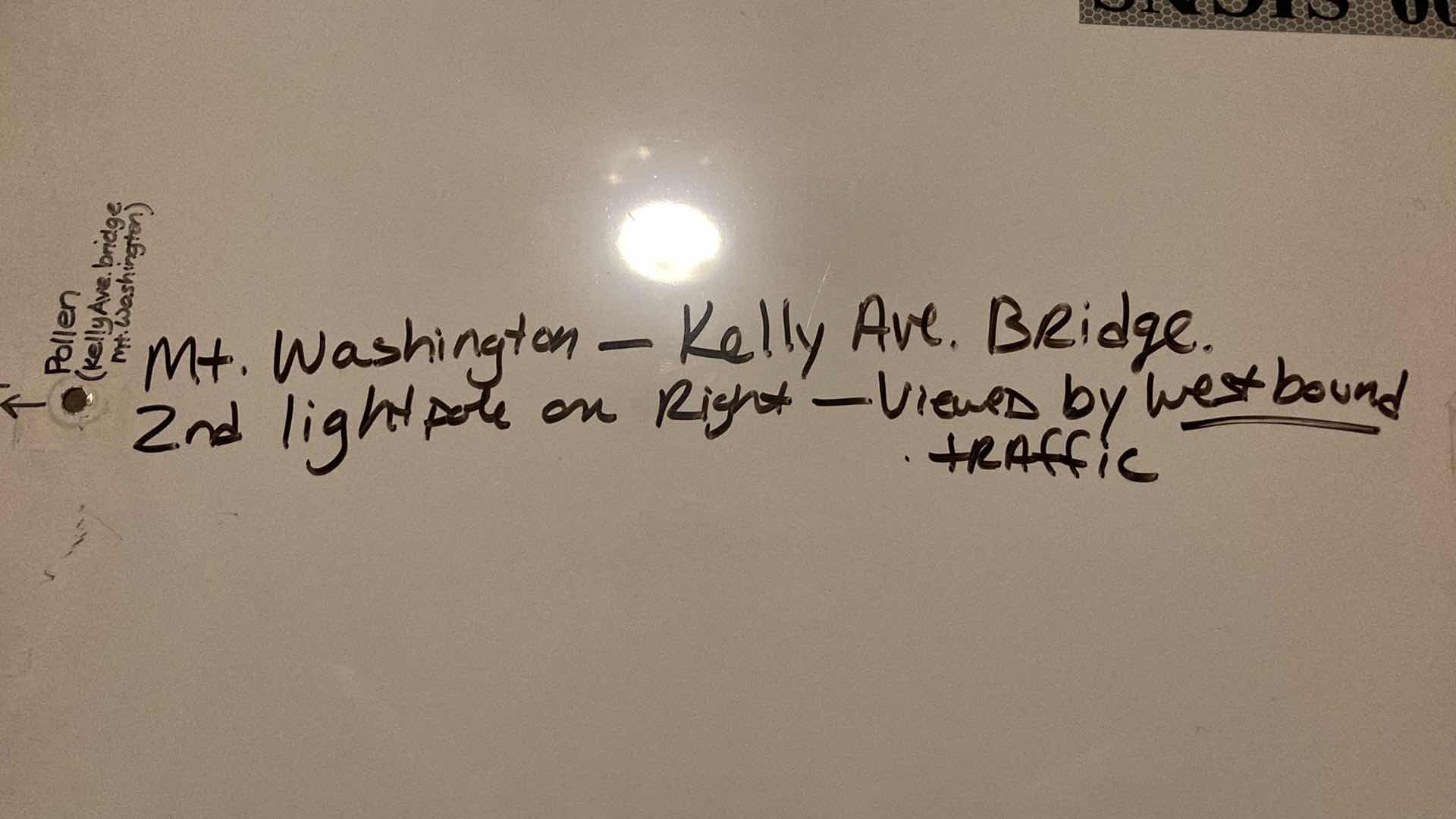 Photo 3 of POLLEN KELLY AVE BRIDGE MT WASHINGTON ABSTRACT ARTWORK PAINTED ON METAL SIGN 18” X 24”