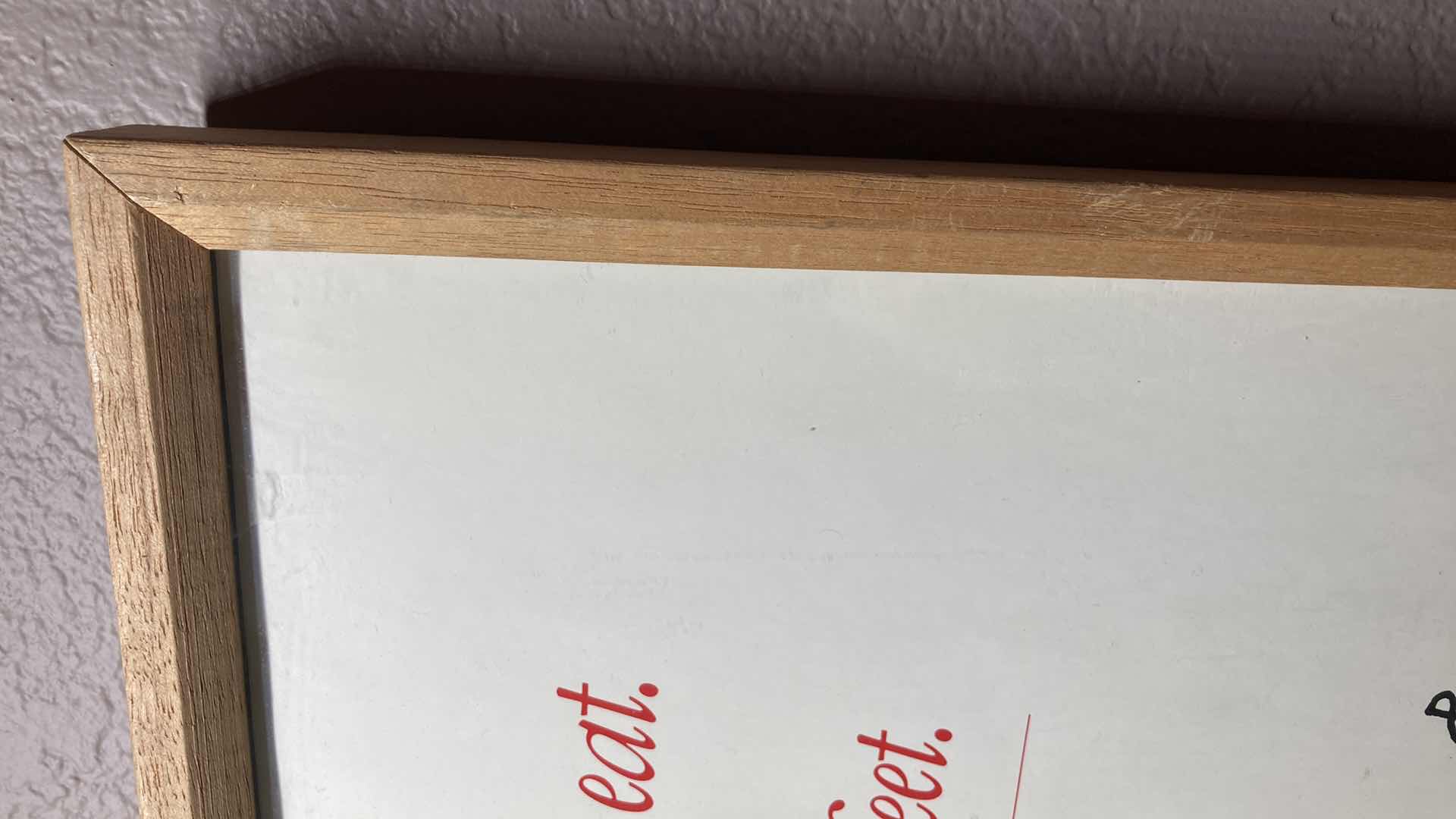 Photo 1 of LOVE TO EAT THEM MOUSIES FRAMED ARTWORK 19” X 25”