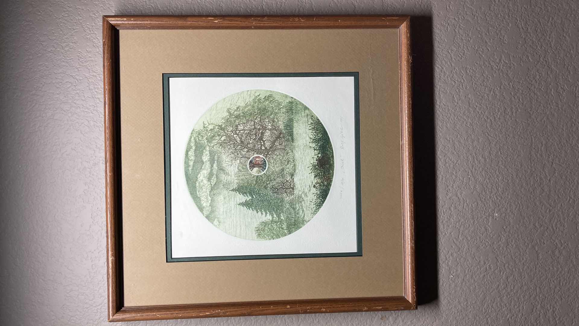 Photo 1 of INSEL ABSTRACT ARTWORK BY ROLF GOBLE 7778K 28/50 17.5” X 18.5”