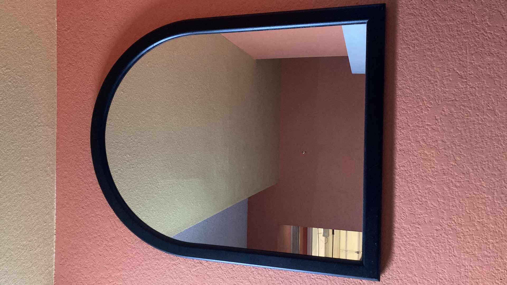 Photo 1 of BLACK FRAMED MIRROR 23” X 31”