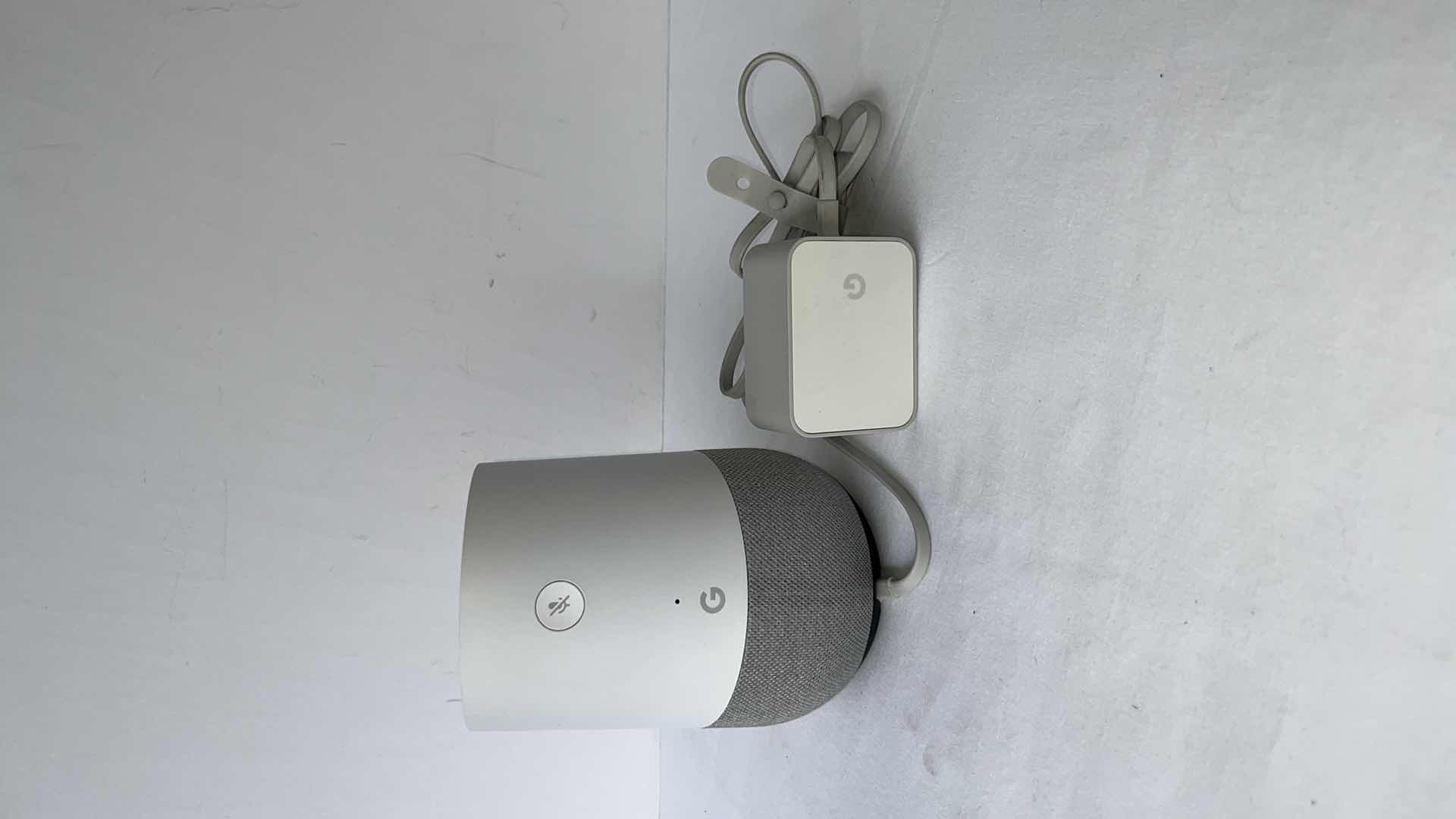 Photo 2 of ORIGINAL GOOGLE HOME SMART SPEAKER, FABRIC BASE W GOOGLE ASSISTANT (MODEL: HOME)