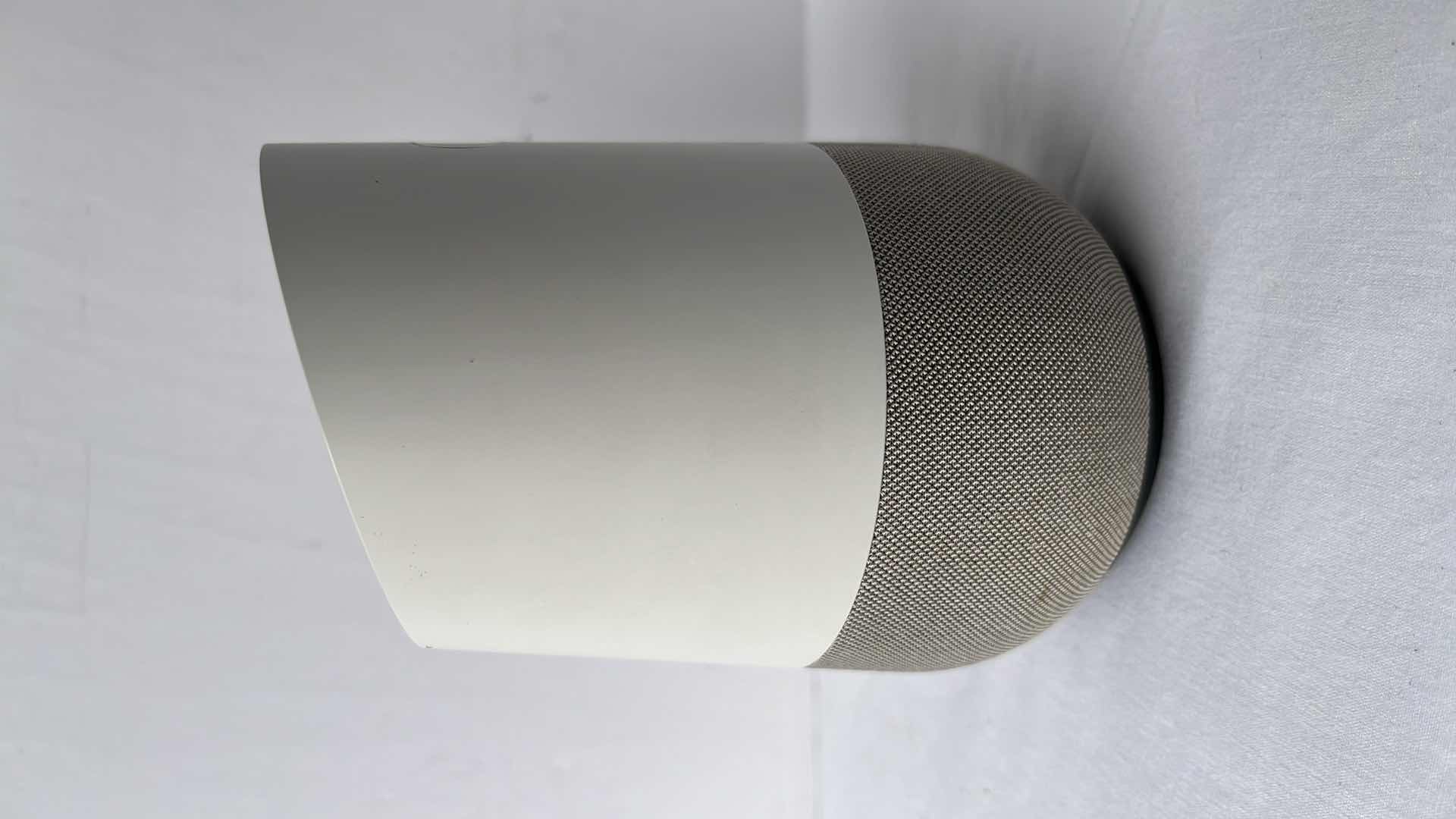 Photo 1 of ORIGINAL GOOGLE HOME SMART SPEAKER, FABRIC BASE W GOOGLE ASSISTANT (MODEL: HOME)