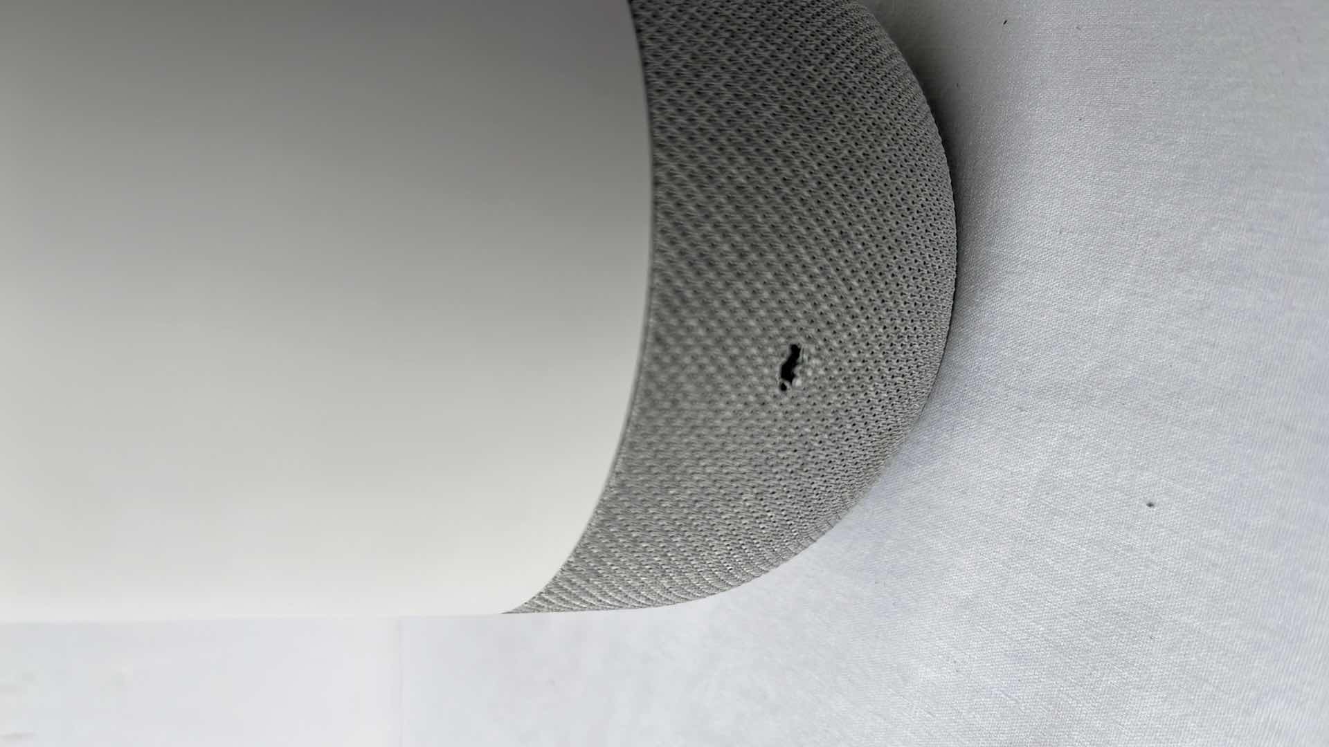 Photo 1 of ORIGINAL GOOGLE HOME SMART SPEAKER, FABRIC BASE W GOOGLE ASSISTANT (MODEL: HOME)
