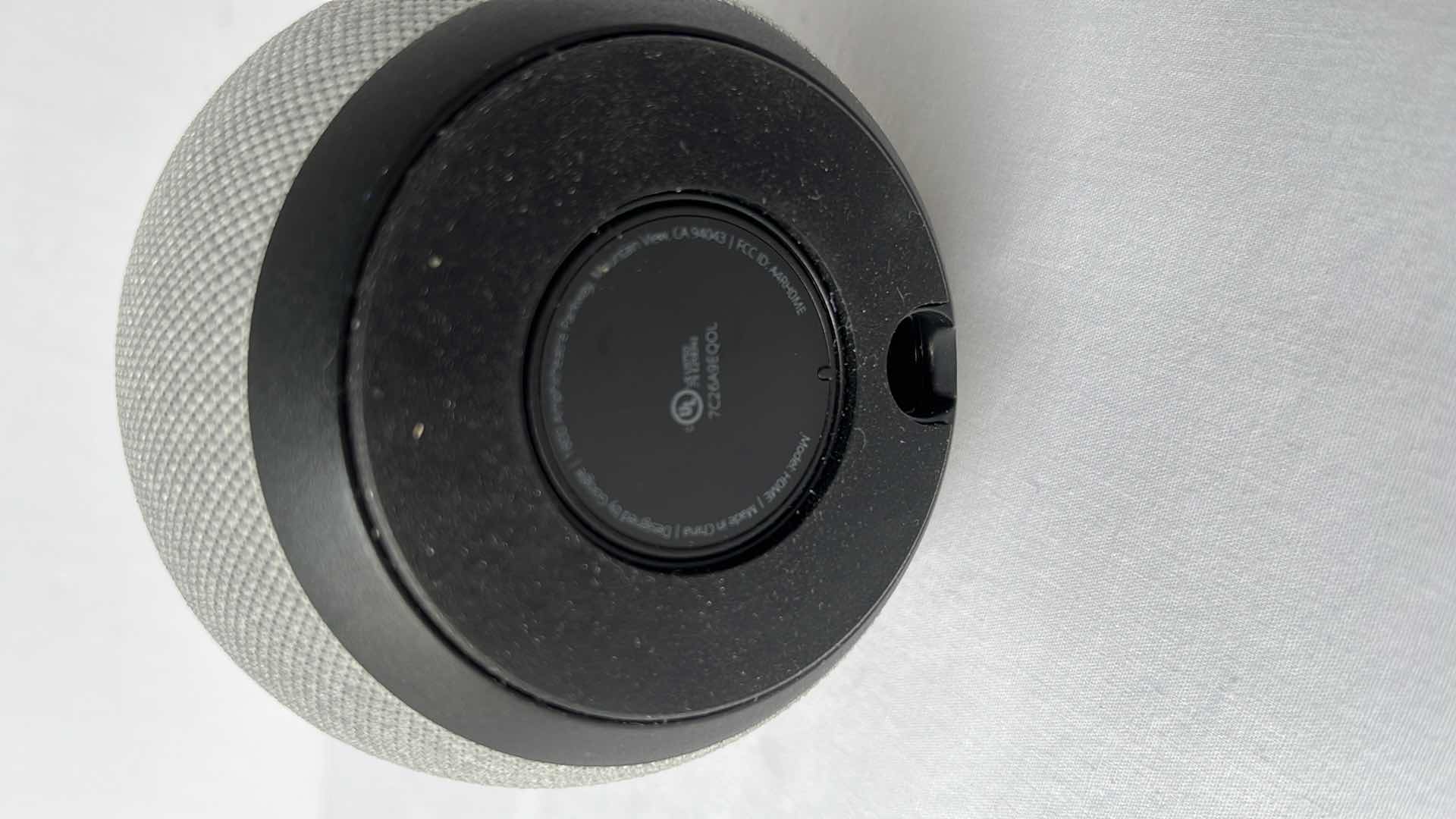 Photo 4 of ORIGINAL GOOGLE HOME SMART SPEAKER, FABRIC BASE W GOOGLE ASSISTANT (MODEL: HOME)