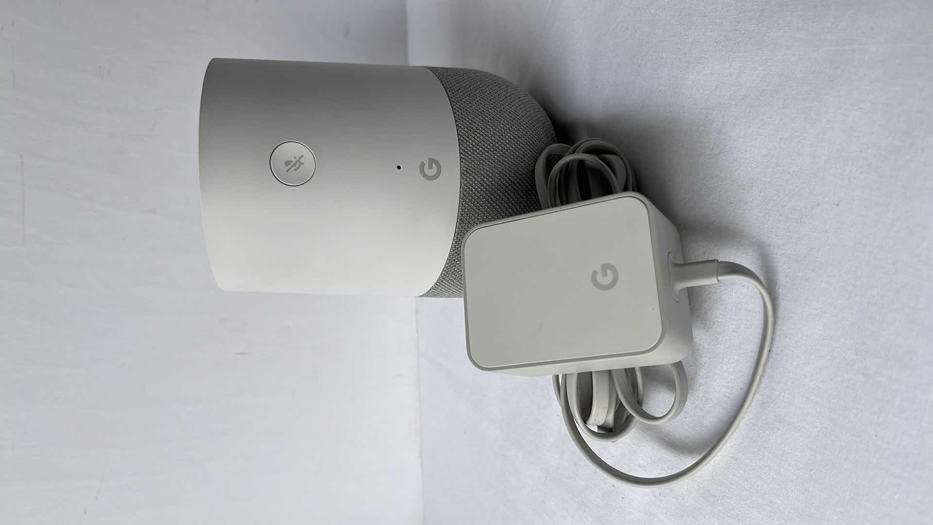 Photo 2 of ORIGINAL GOOGLE HOME SMART SPEAKER, FABRIC BASE W GOOGLE ASSISTANT (MODEL: HOME)