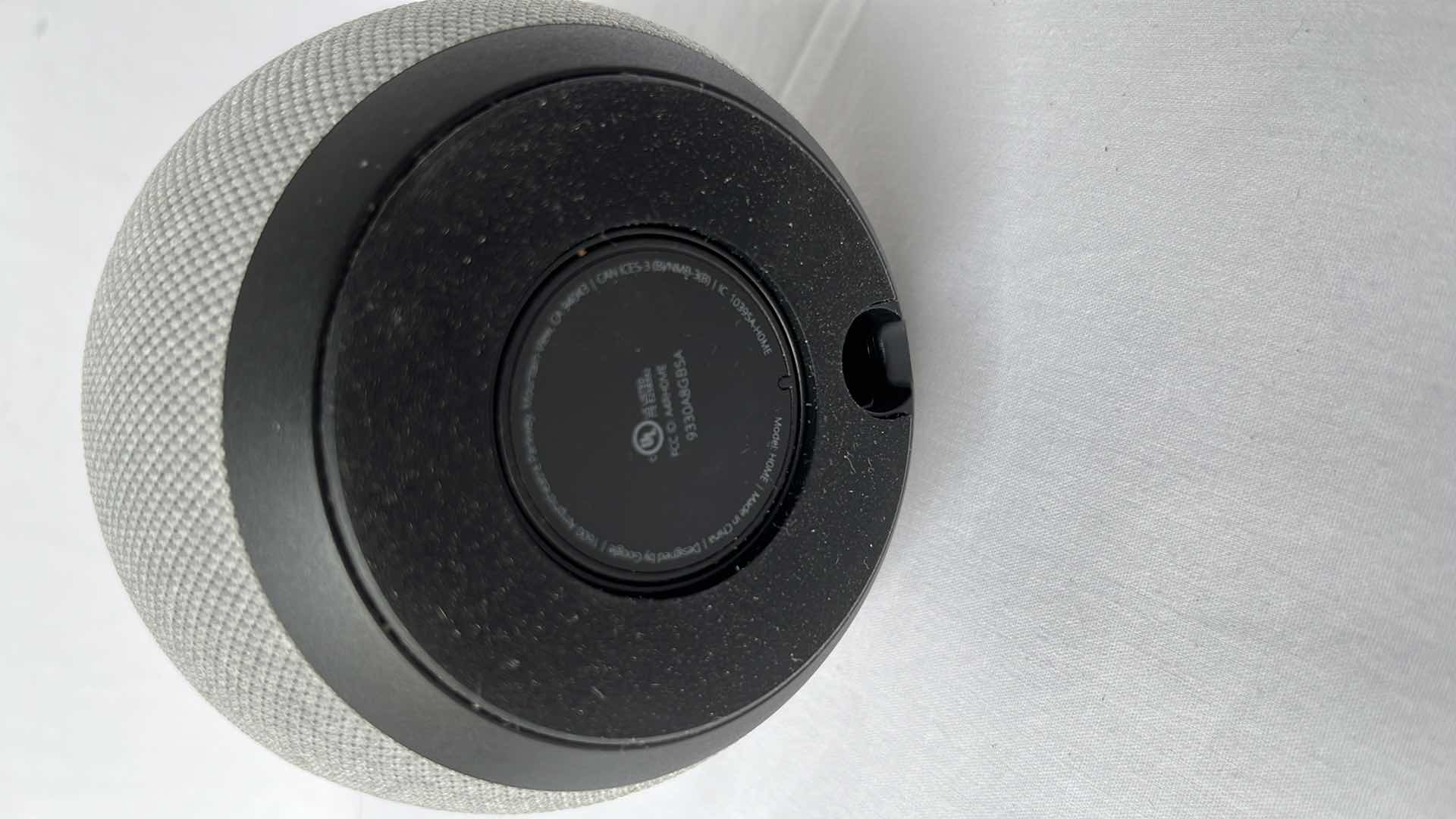 Photo 4 of ORIGINAL GOOGLE HOME SMART SPEAKER, FABRIC BASE W GOOGLE ASSISTANT (MODEL: HOME)