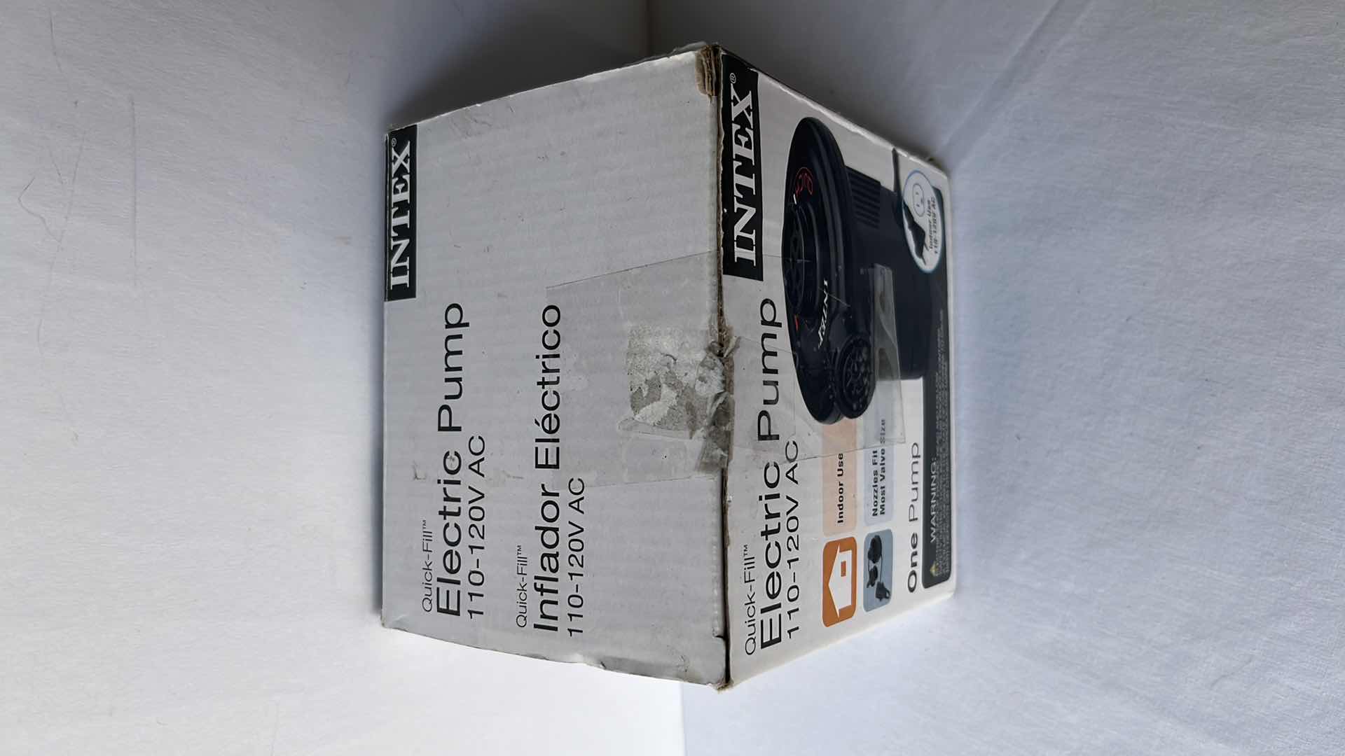 Photo 1 of INTEX QUICK-FILL ELECTRIC PUMP 110-120V AC (MODEL 66619E)