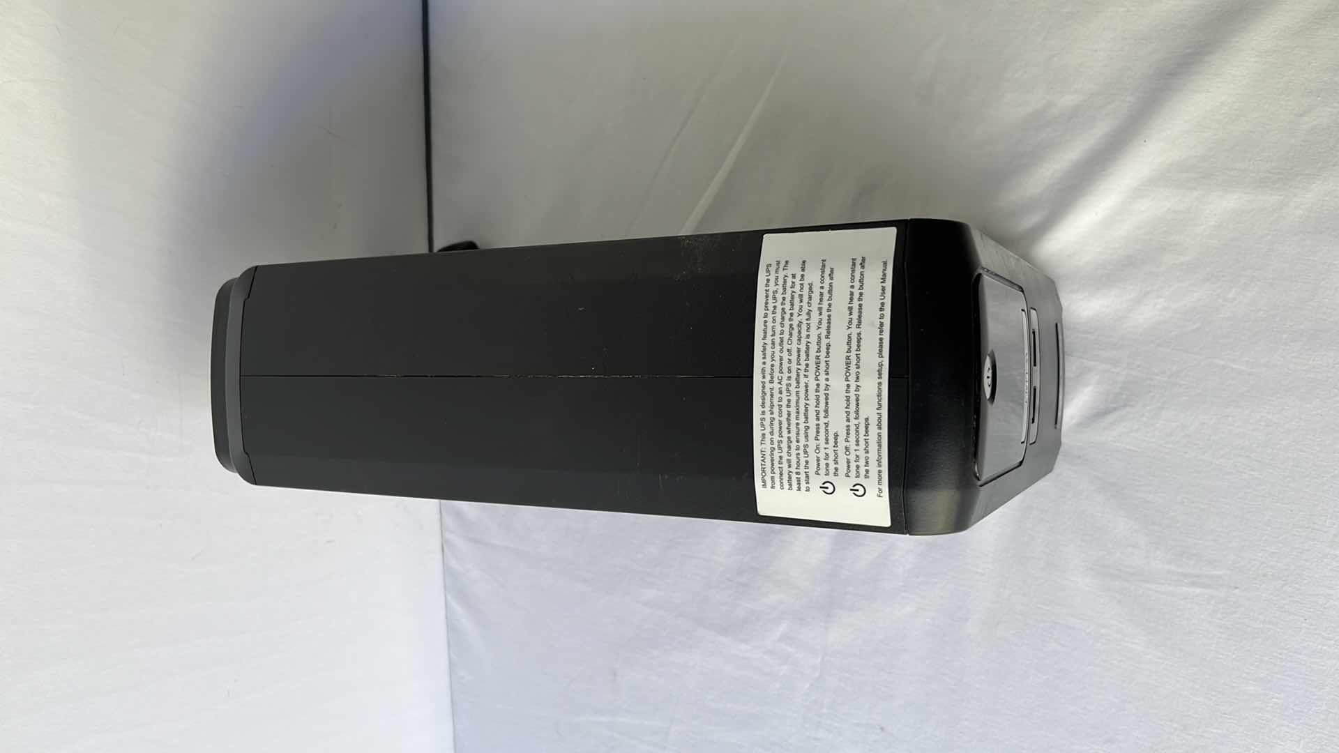 Photo 1 of CYBERPOWER BATTERY BACKUP/SURGE PROTECTION 1350VA/810W AVR, LCD & USB 2.0 UPS SYSTEM (CST135XLU)