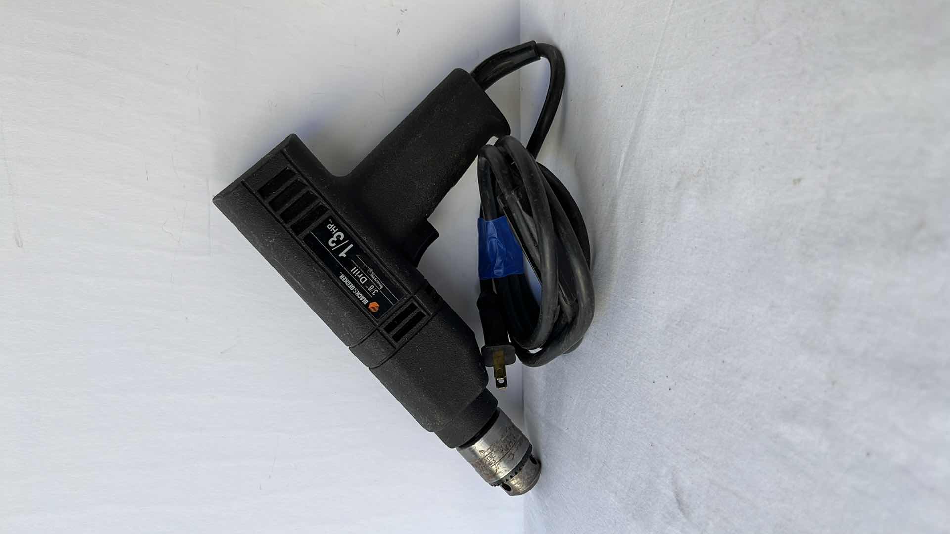 Photo 1 of BLACK & DECKER 1/3 HP 3/8 REVERSING DRILL (MODEL 7148)