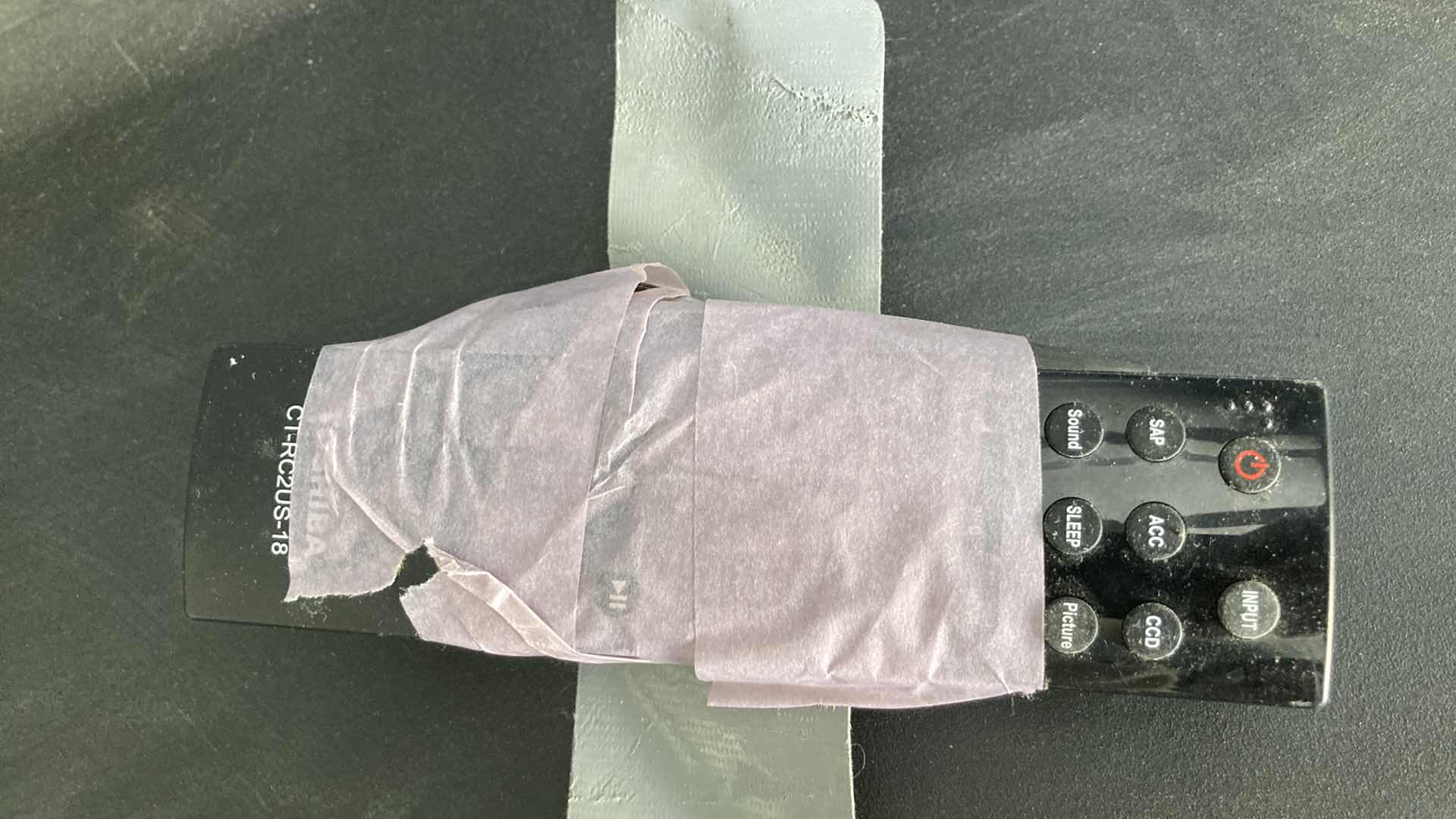 Photo 1 of TOSHIBA 50” HD TV MODEL 50L1450U W REMOTE