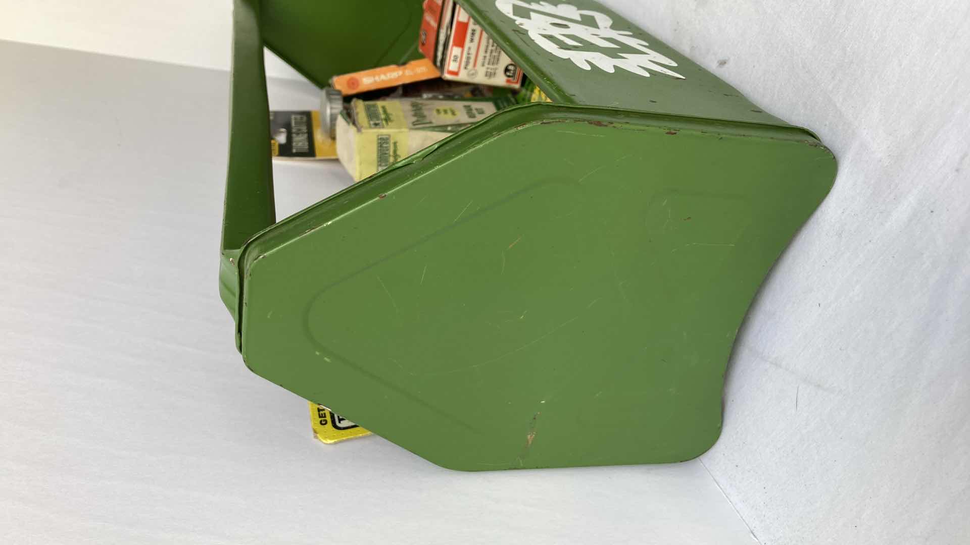 Photo 1 of VINTAGE EZ TOTER TOOL BOX W CONTENTS INCLUDED