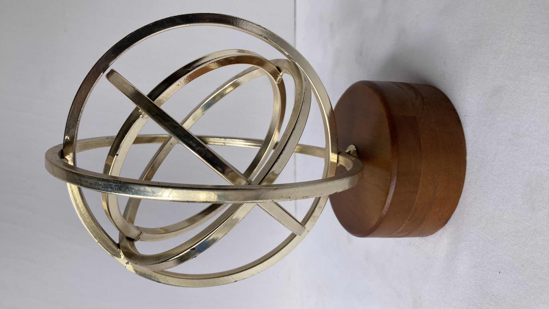 Photo 3 of ELEMENTAL CARBON SPHERE DECOR 7” X 7” H9.5”