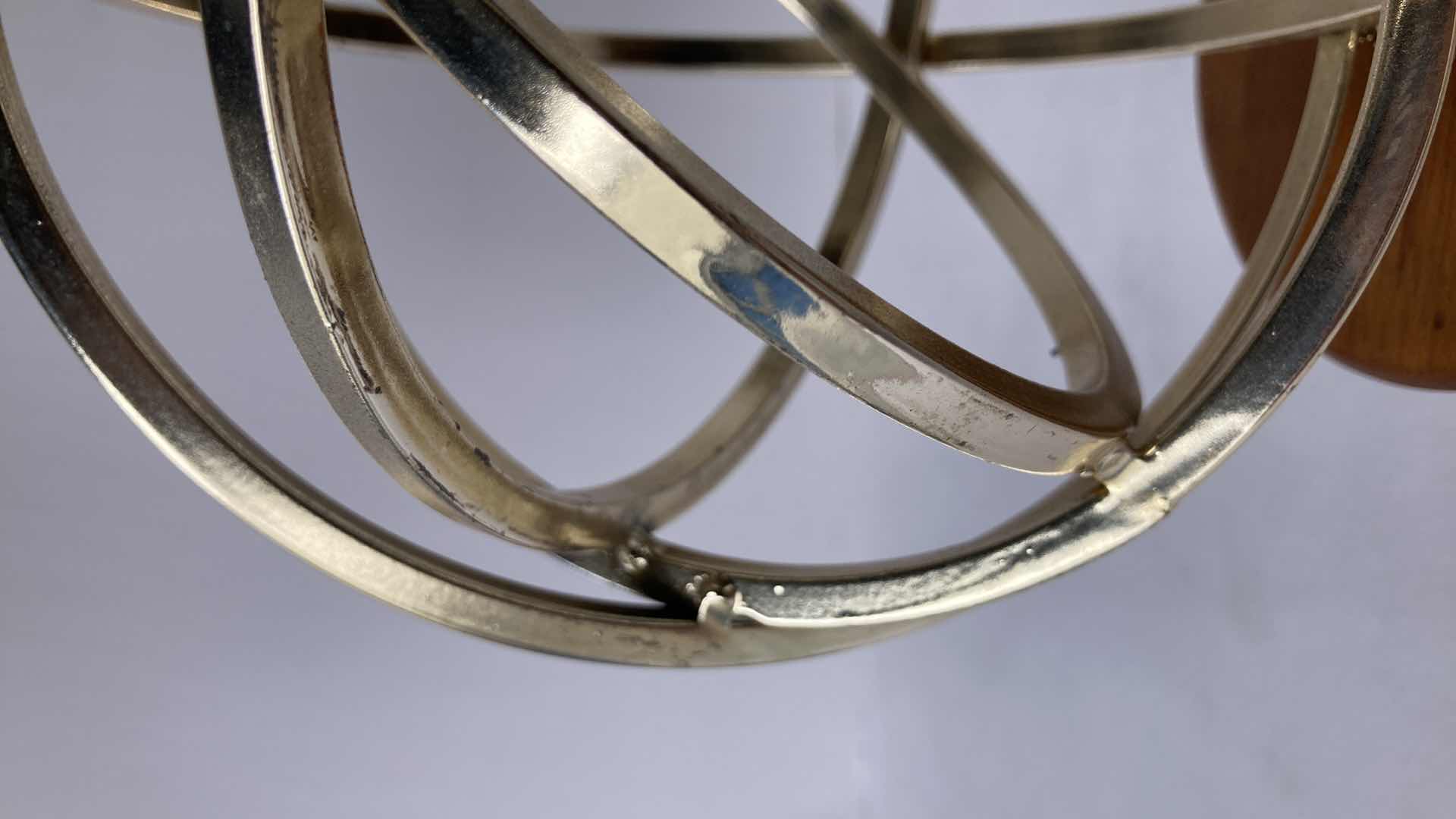 Photo 5 of ELEMENTAL CARBON SPHERE DECOR 7” X 7” H9.5”