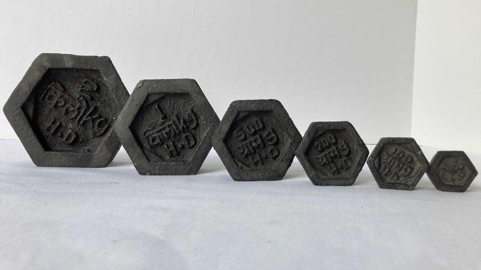 Photo 7 of ANTIQUE METAL 18” SCALE W CAST IRON WEIGHTS