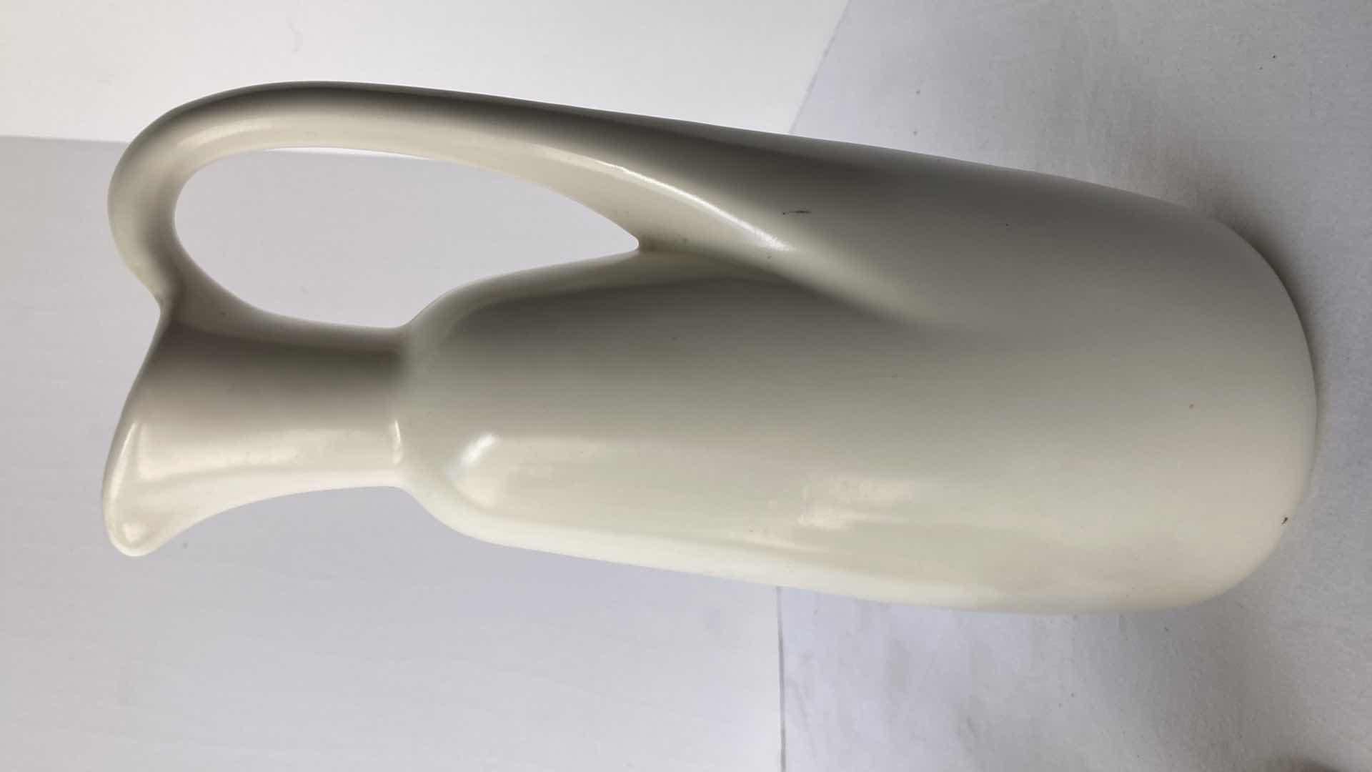 Photo 1 of MARBLE ONYX 3.75” GOBLETS (3) W CERAMIC PITCHER H9.5”