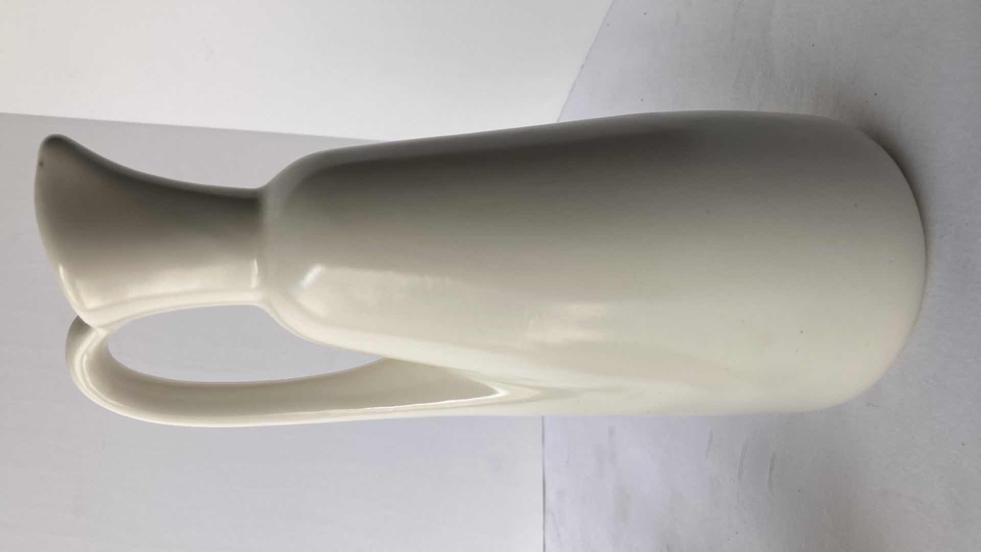 Photo 1 of MARBLE ONYX 3.75” GOBLETS (3) W CERAMIC PITCHER H9.5”