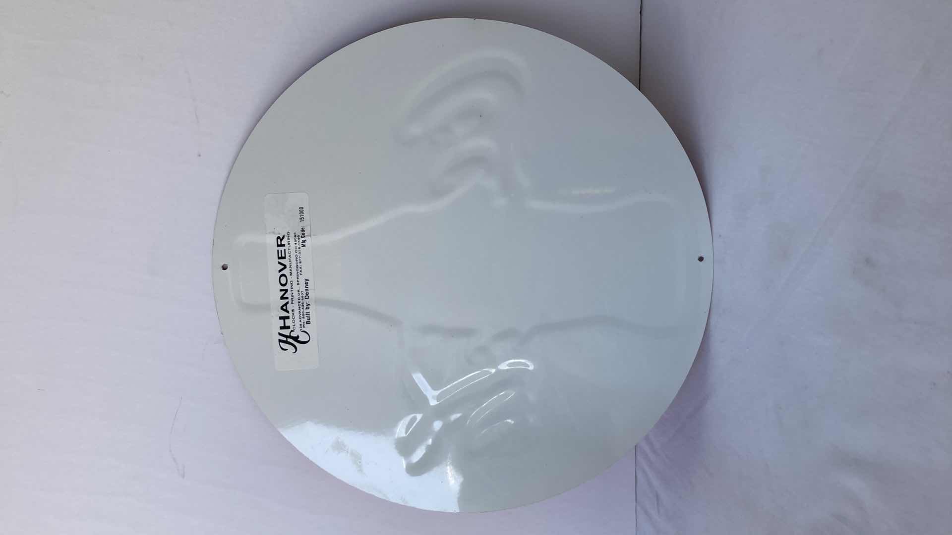 Photo 2 of HANOVER COCA-COLA TIN SIGN 11.25”