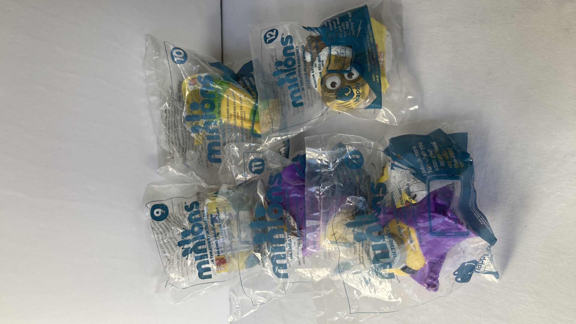 Photo 1 of NEW MINONS MCDONALD’S  HAPPY MEAL TOYS 2015 (11)